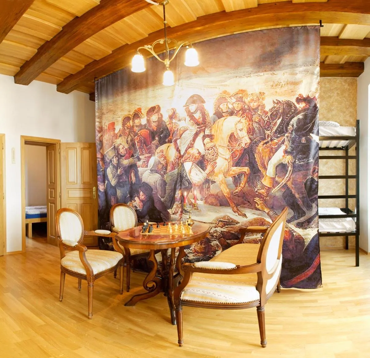 Living room in Hostel Eleven