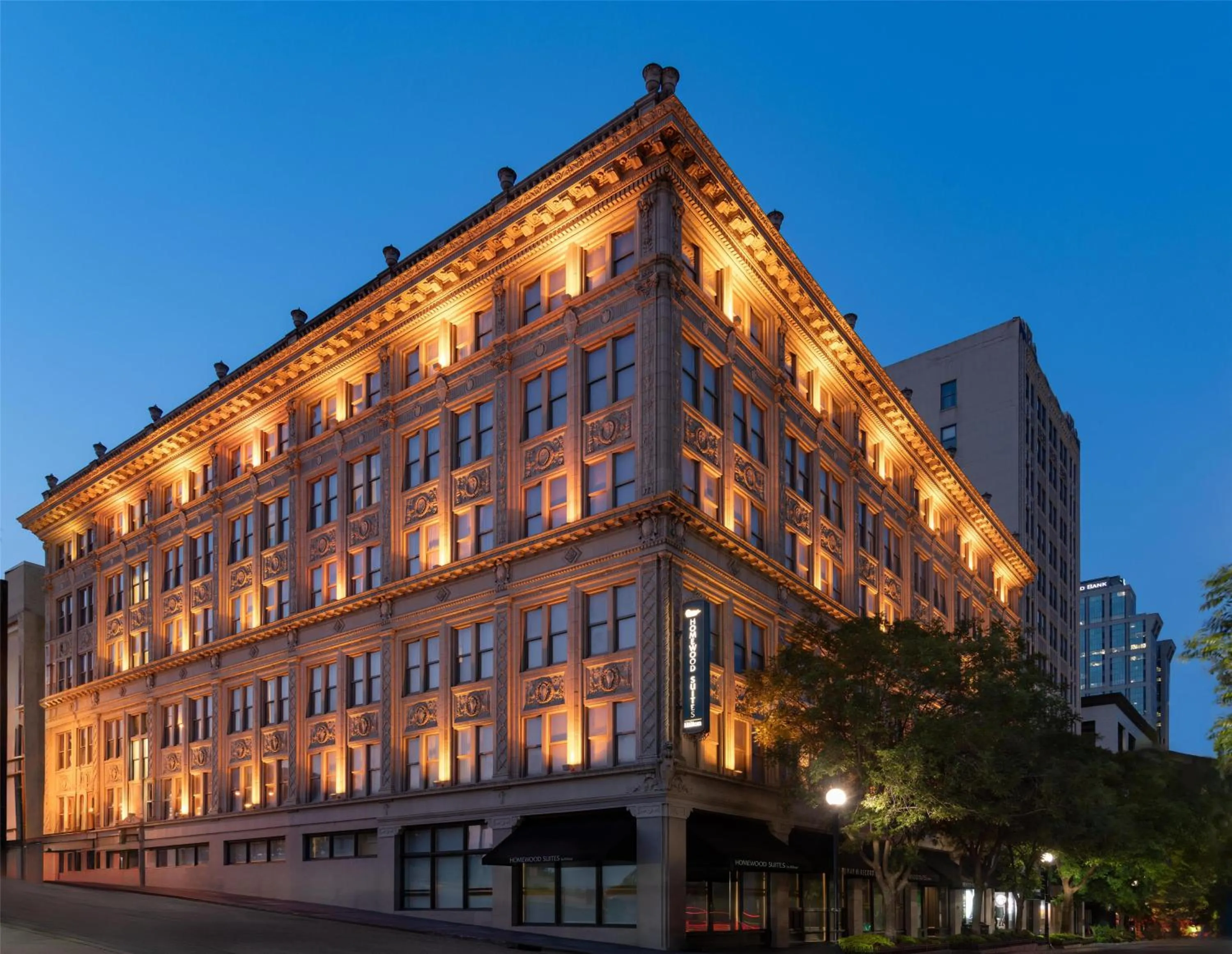 Property building in Homewood Suites by Hilton Nashville Downtown