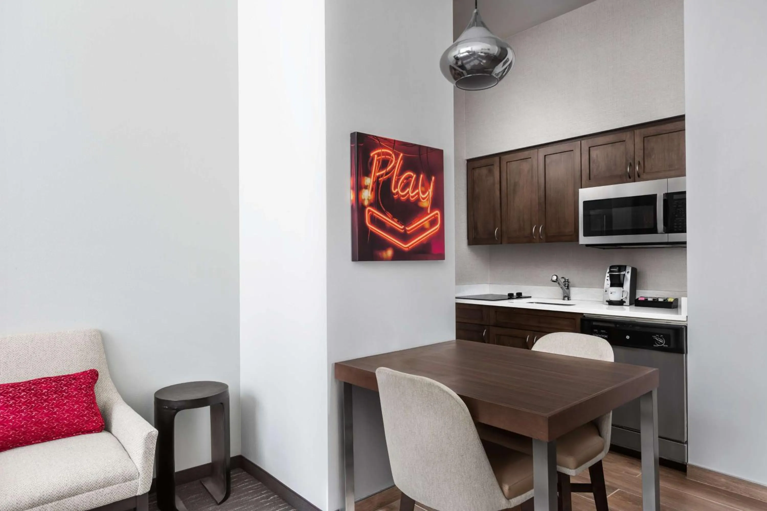Kitchen or kitchenette in Homewood Suites by Hilton Nashville Downtown
