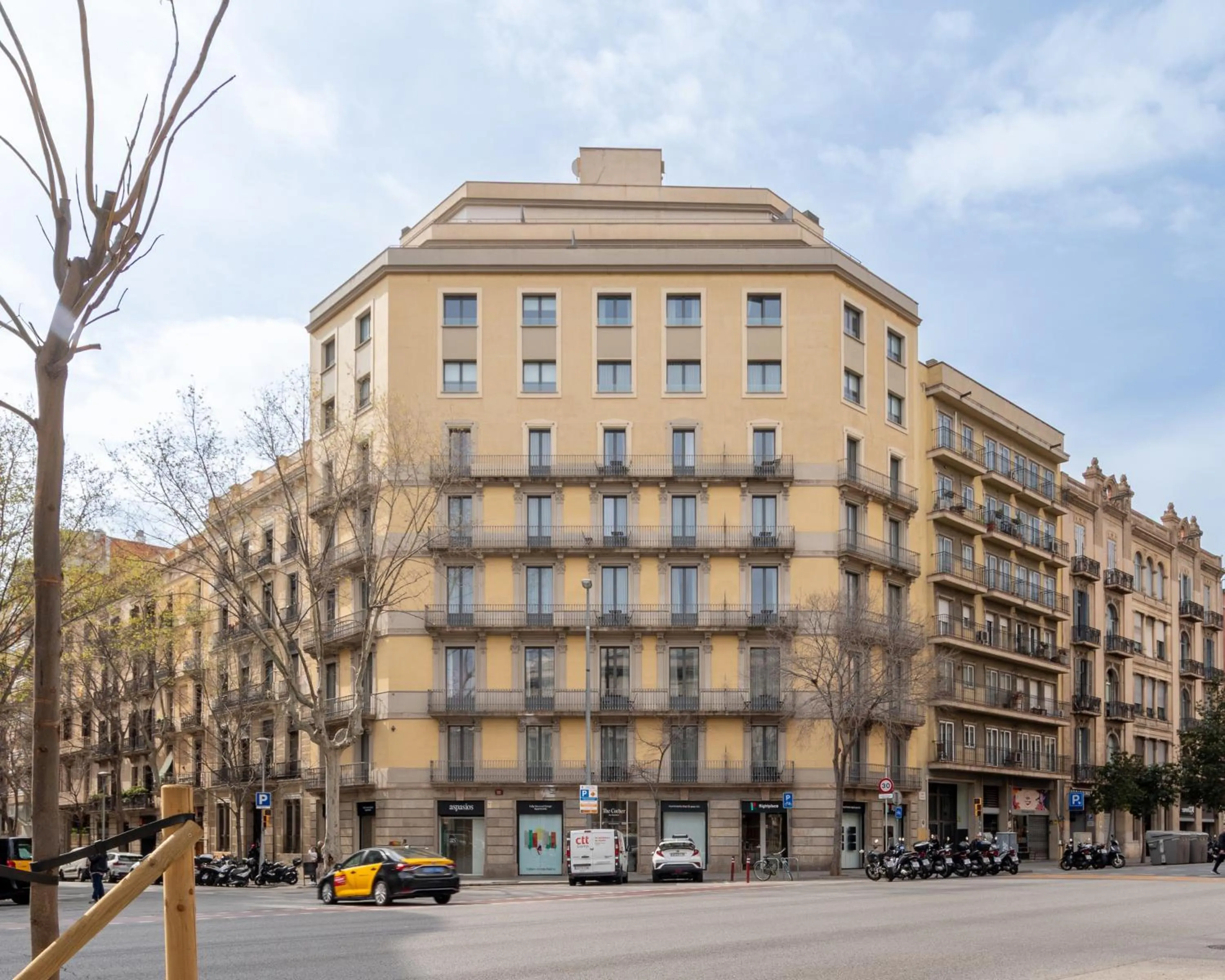 Property building in The Corner Apartments by Aspasios