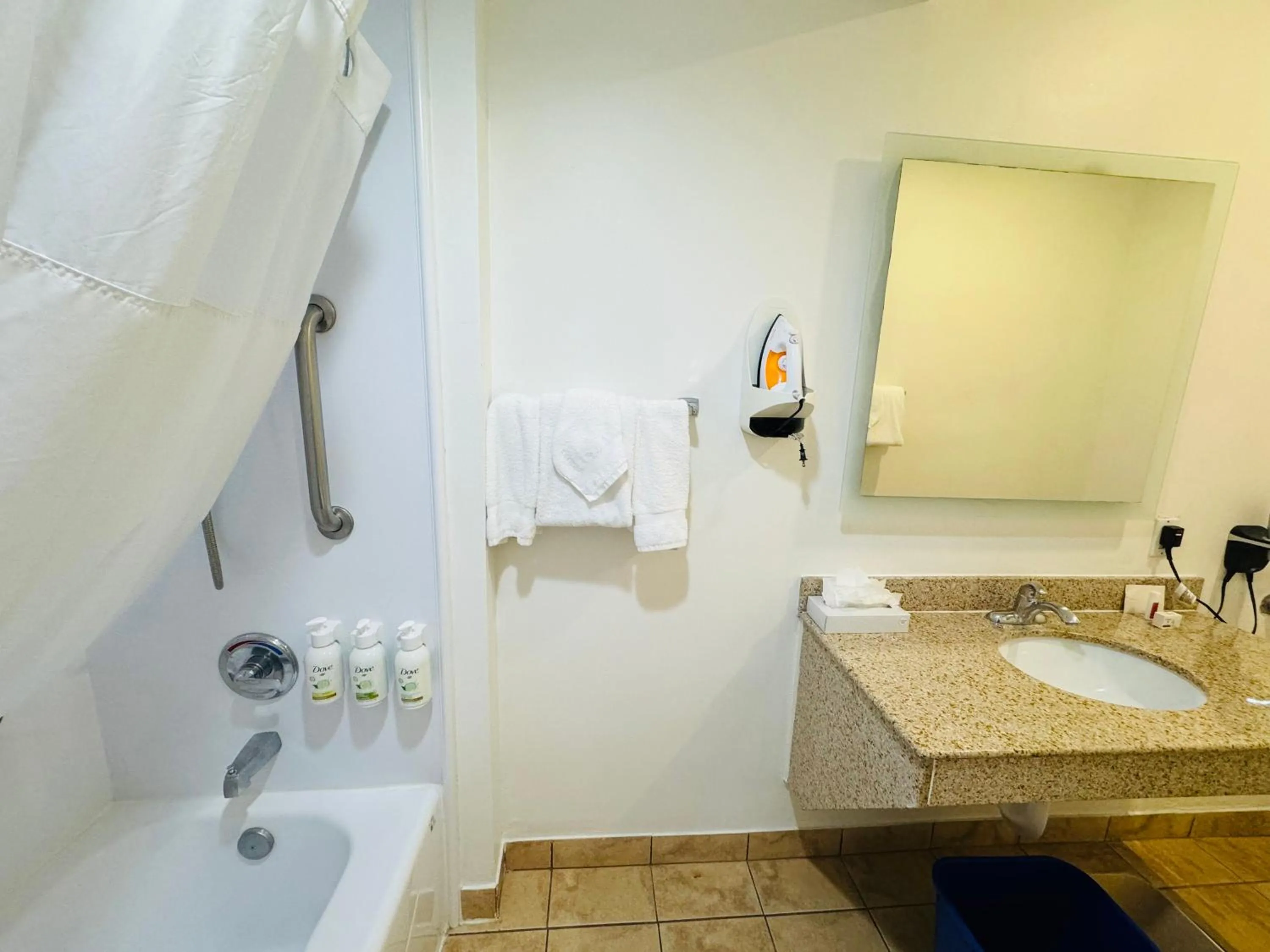 Bathroom in Ramada by Wyndham San Diego Airport
