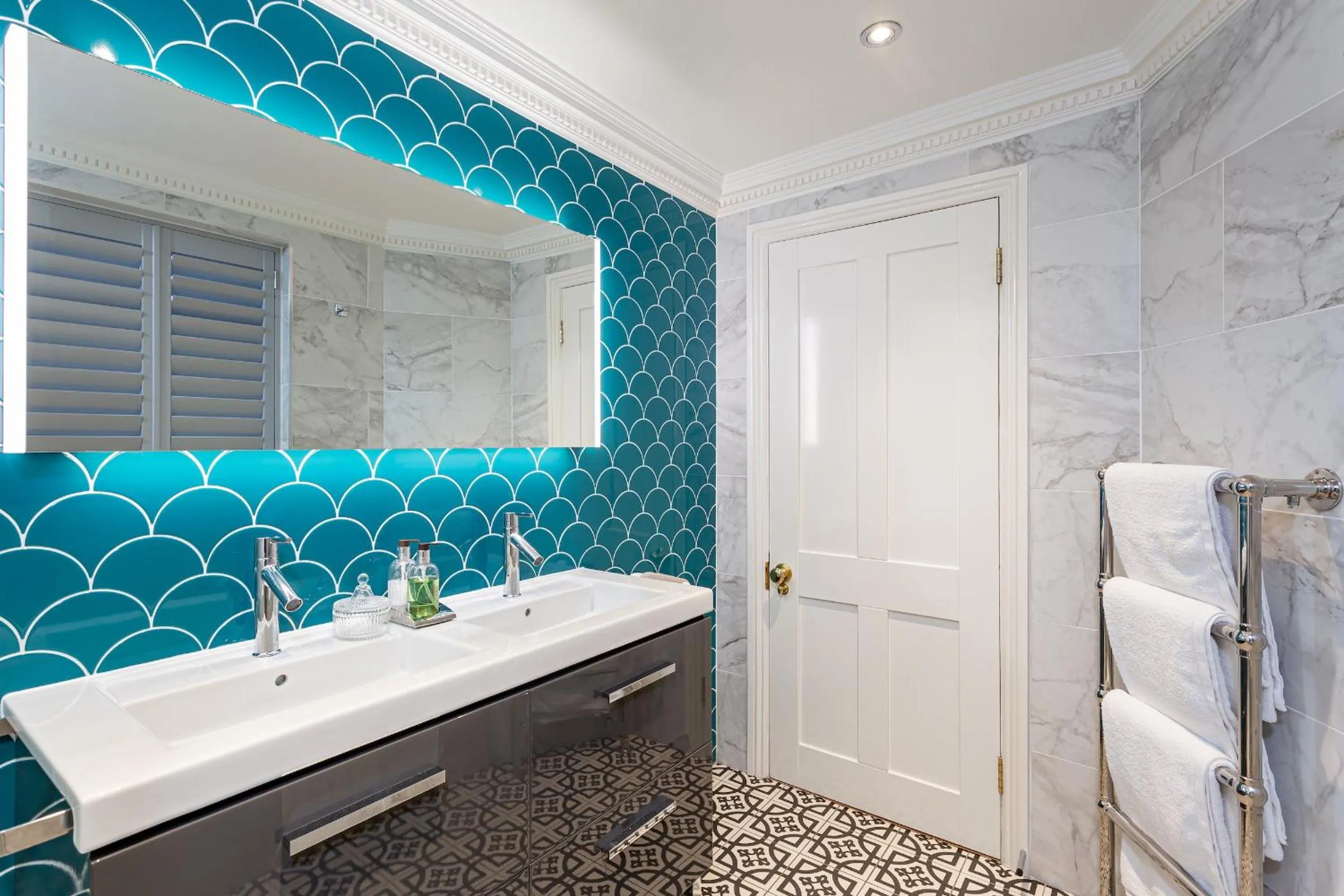 Bathroom in Beaches Brighton - Luxury Seafront Accommodation
