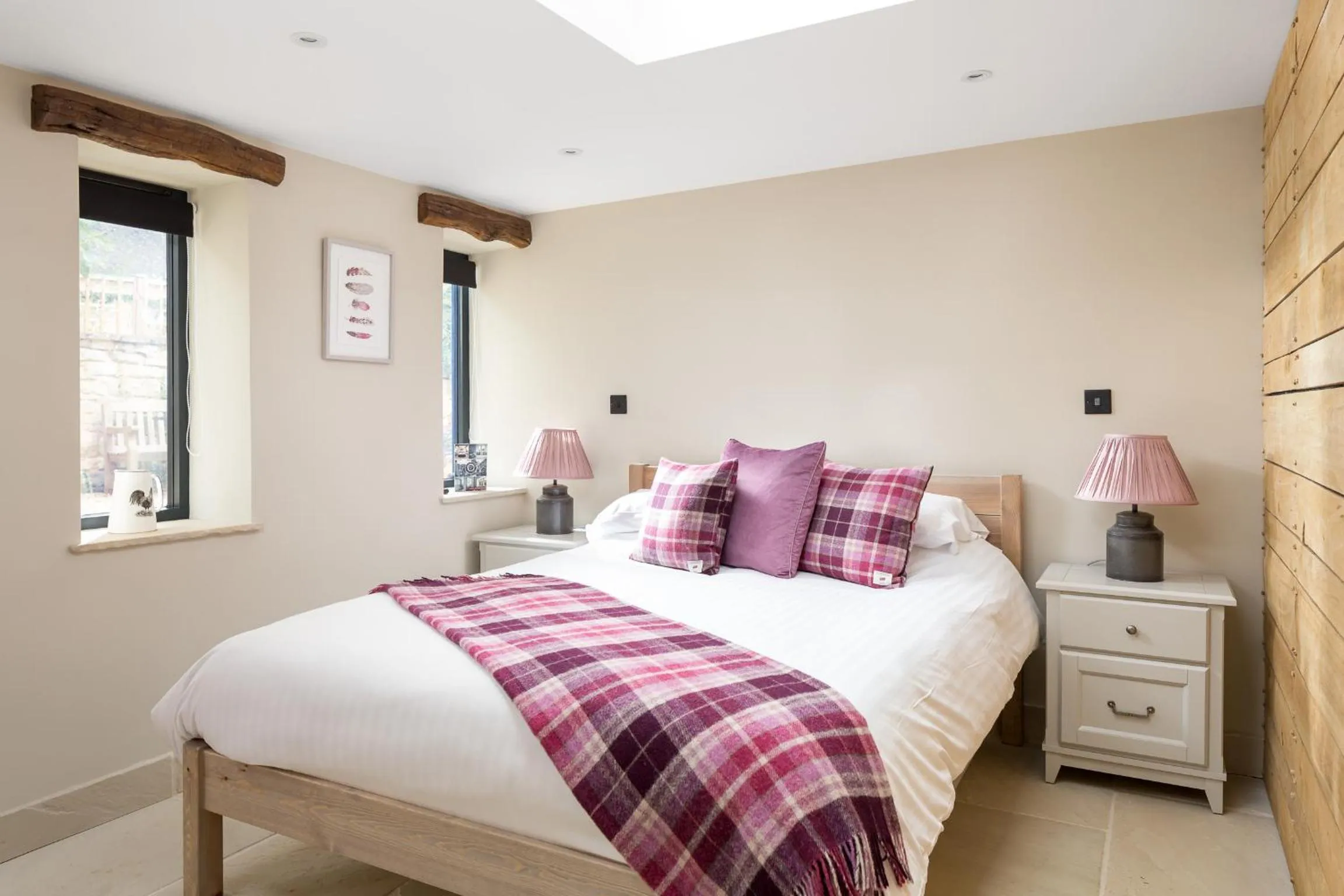 Bed in Bantam Tea Rooms