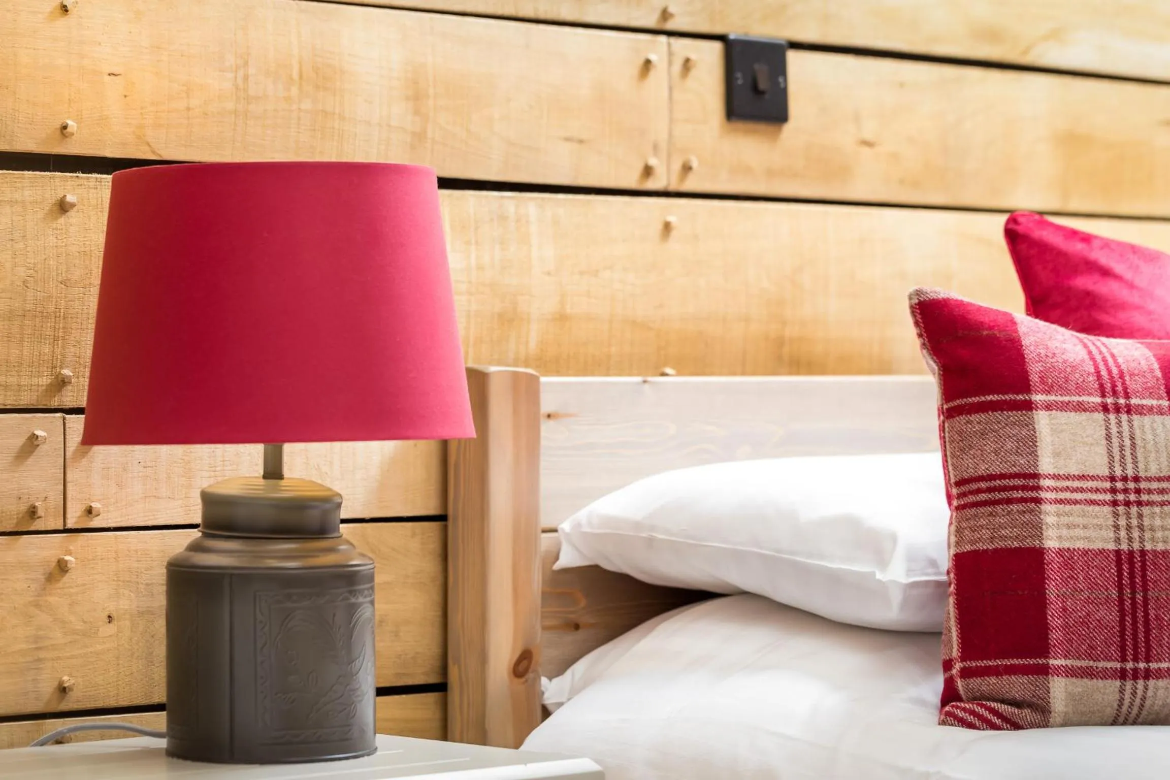 Bed in Bantam Tea Rooms