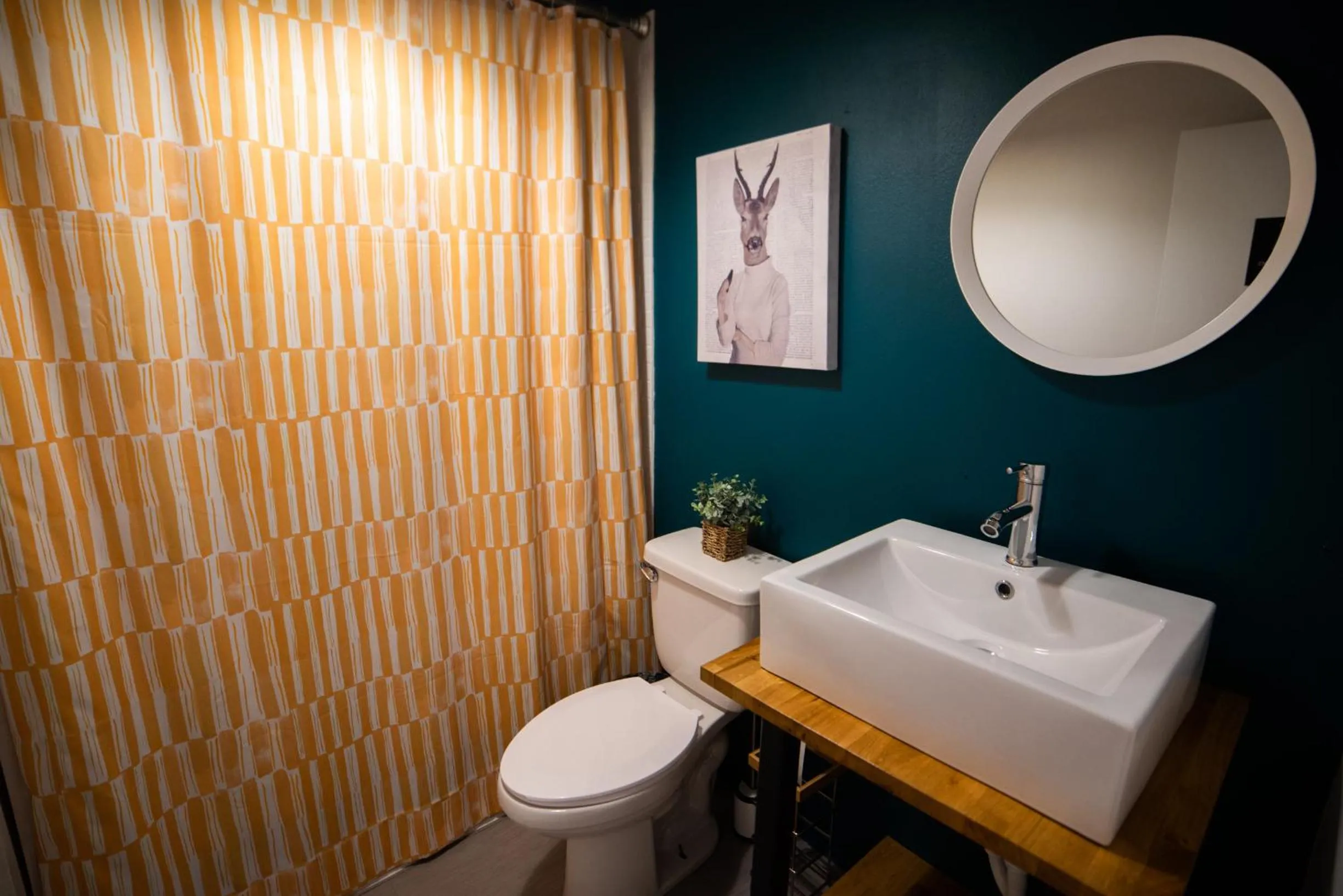 Bathroom in Santurcia Hostel