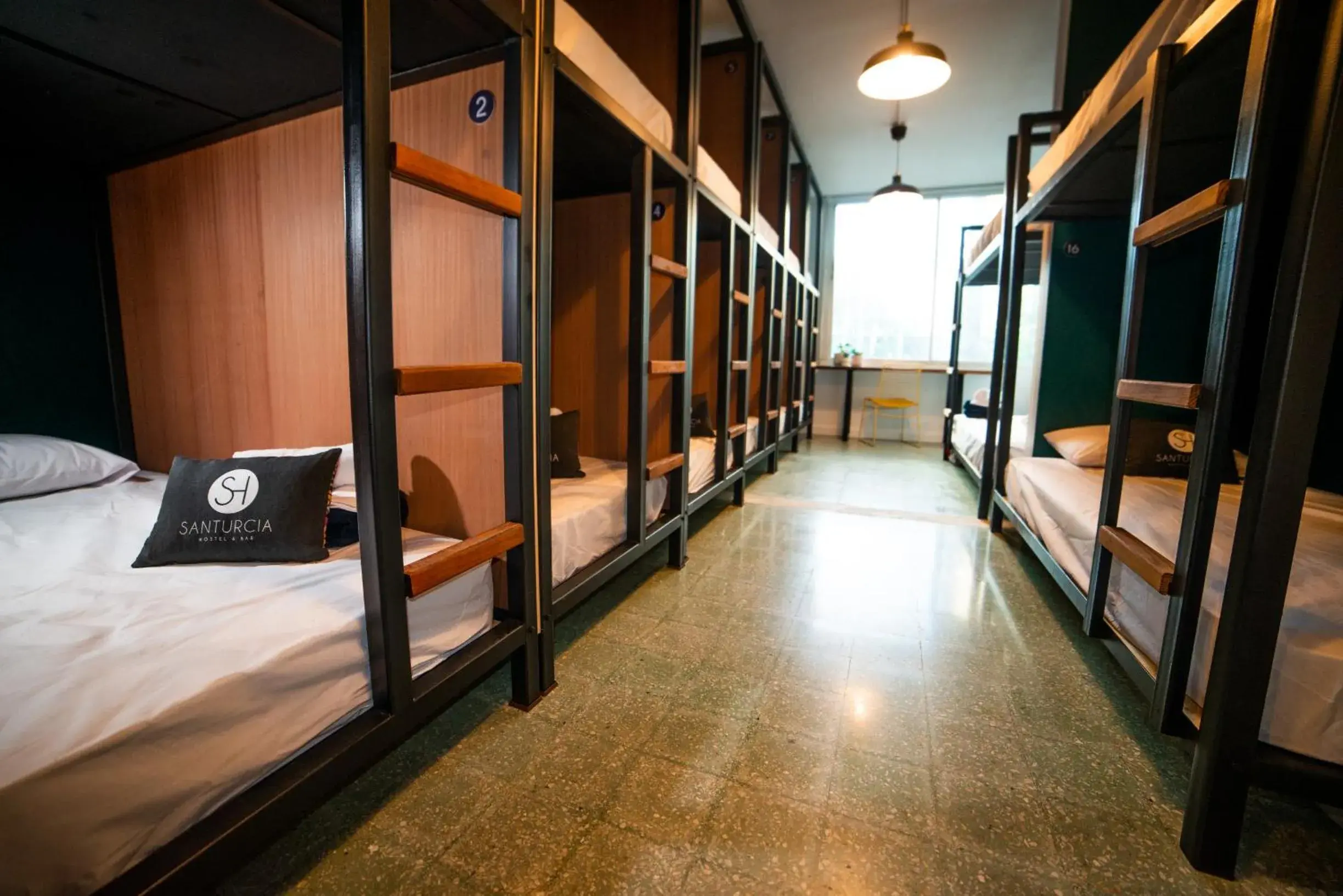 Single Bed in Mixed Dormitory Room (16 person dormitory) in Santurcia Hostel Single Bed in Mixed Dormitory Room (16 person dormitory) in Santurcia Hostel