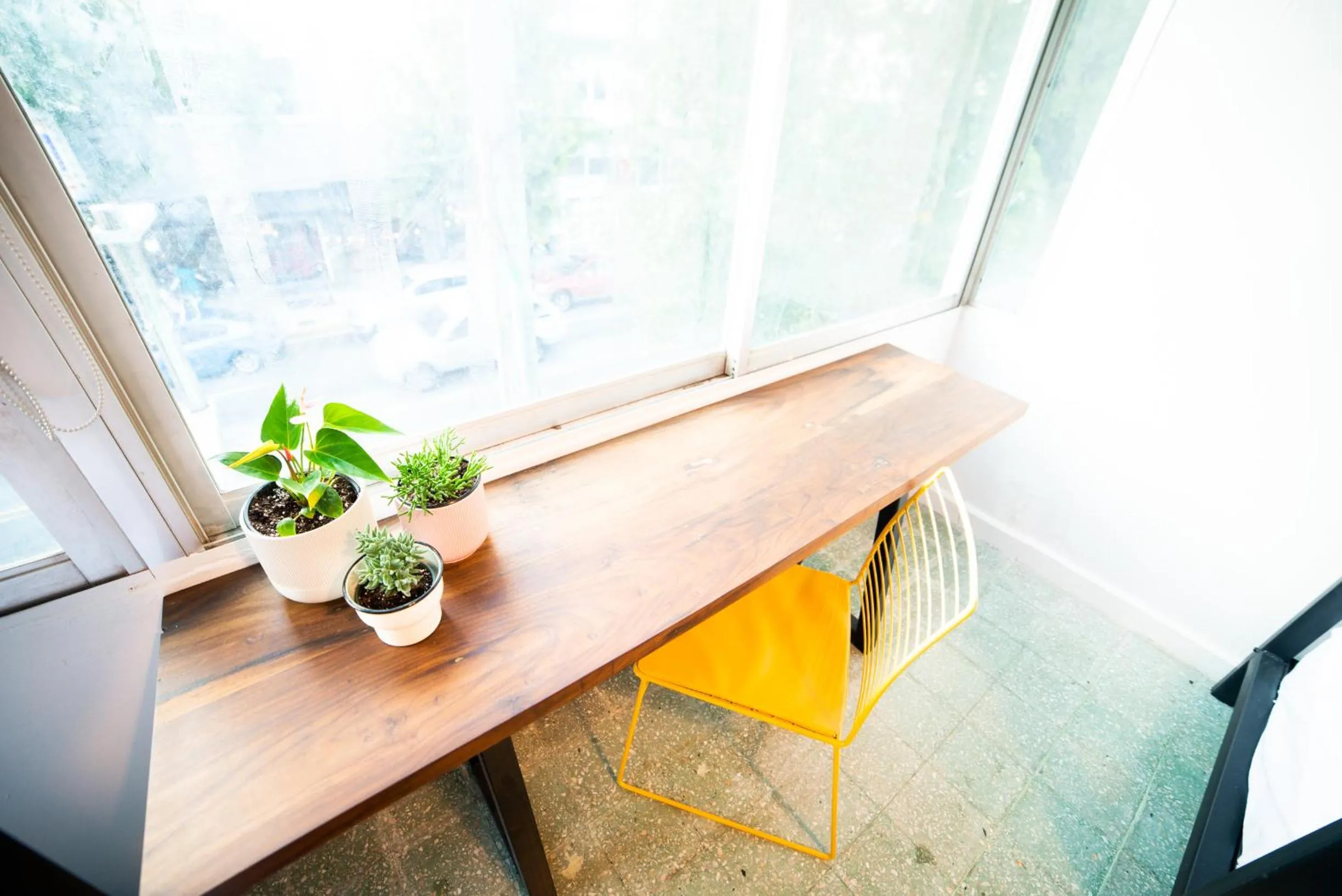 Decorative detail in Santurcia Hostel