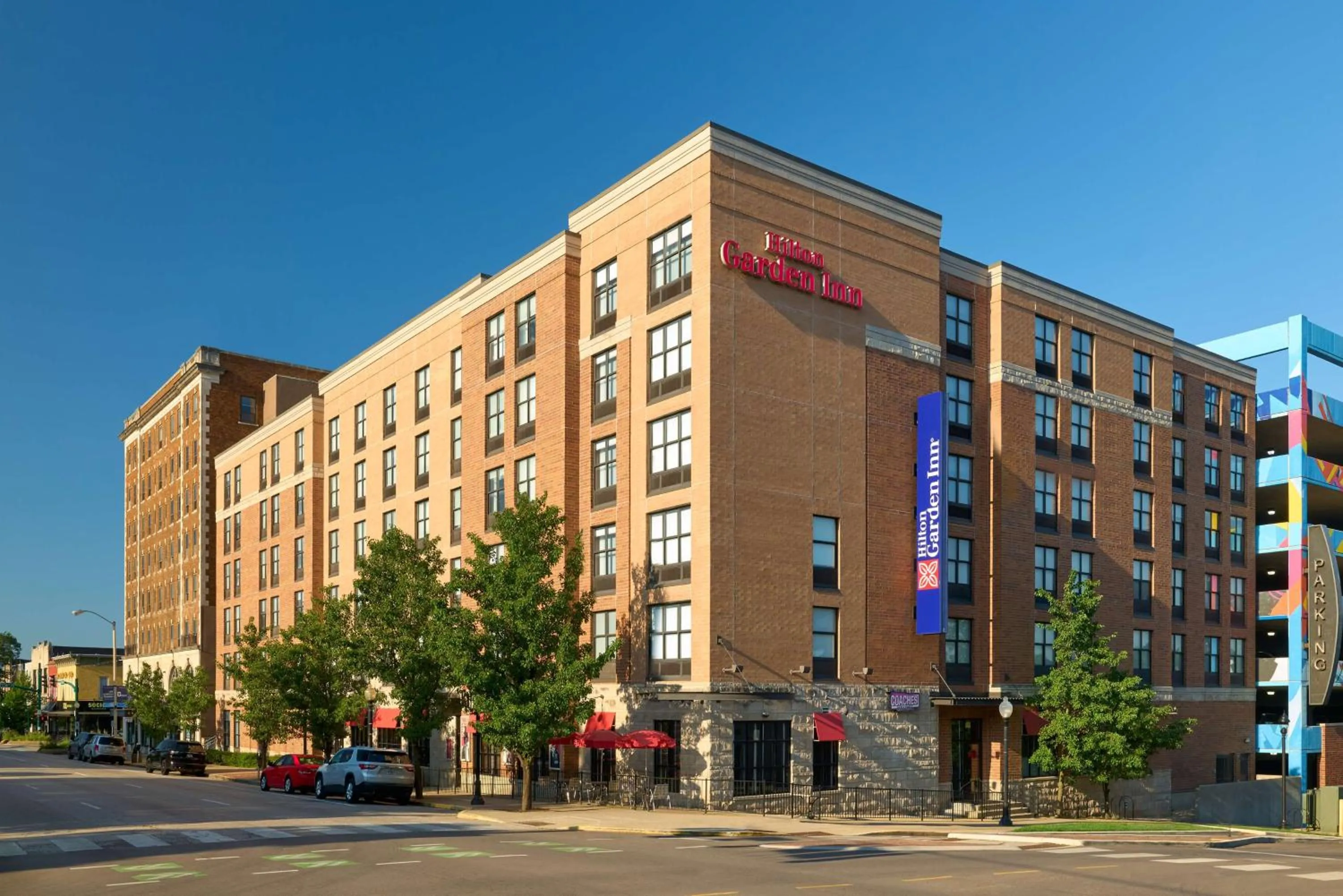 Property building in Hilton Garden Inn Bloomington