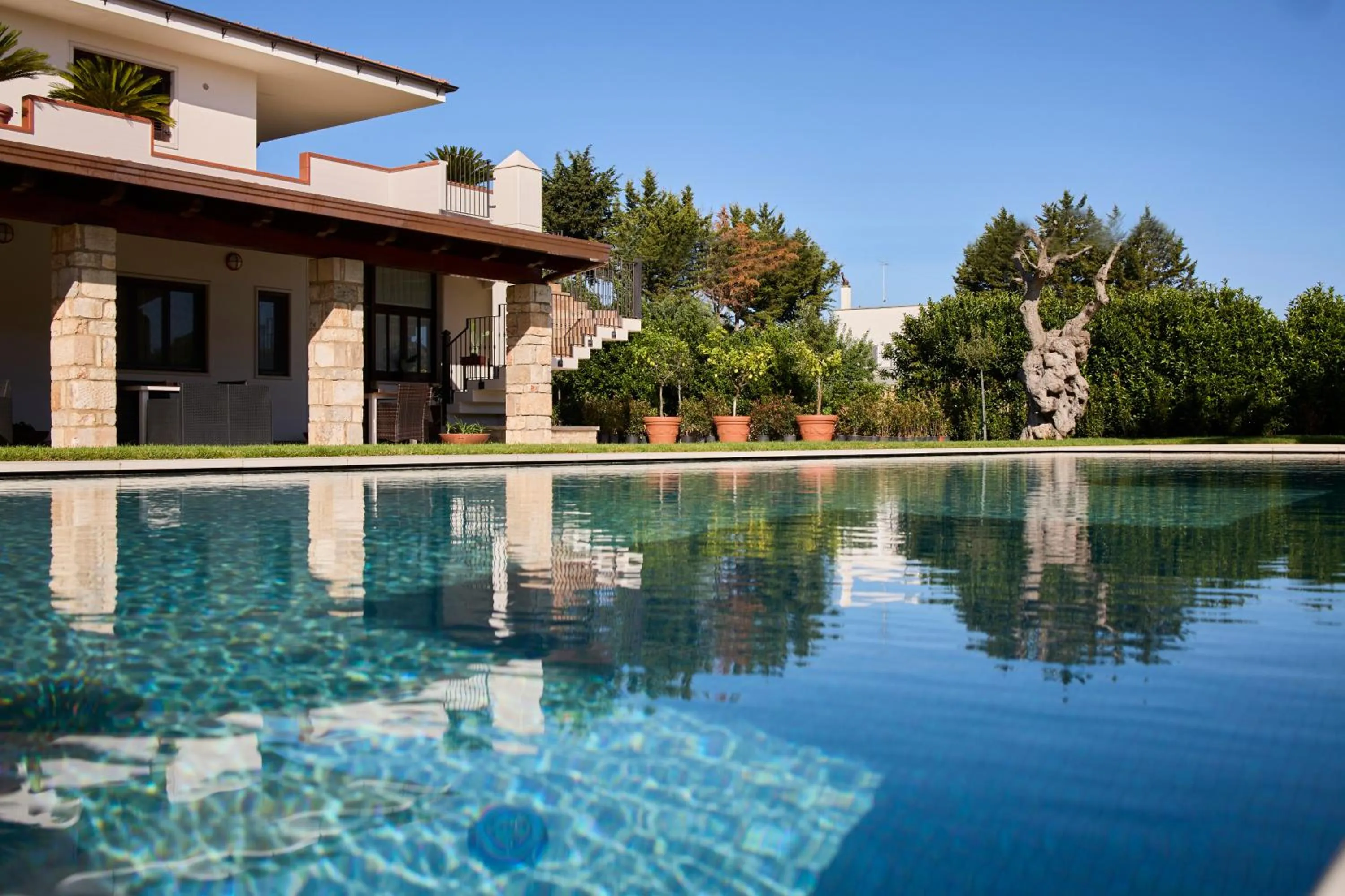 Swimming pool in B&B Le Bianche
