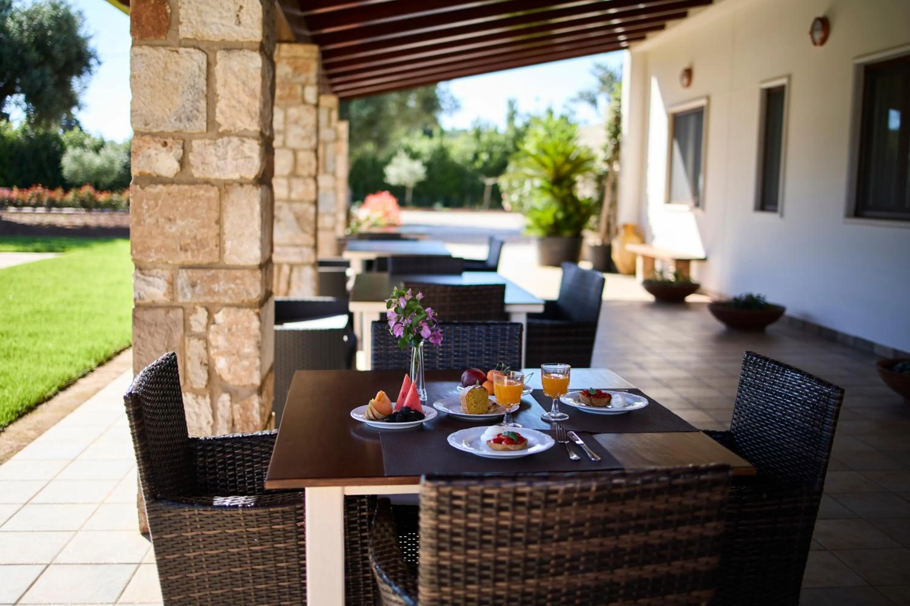 Breakfast in B&B Le Bianche