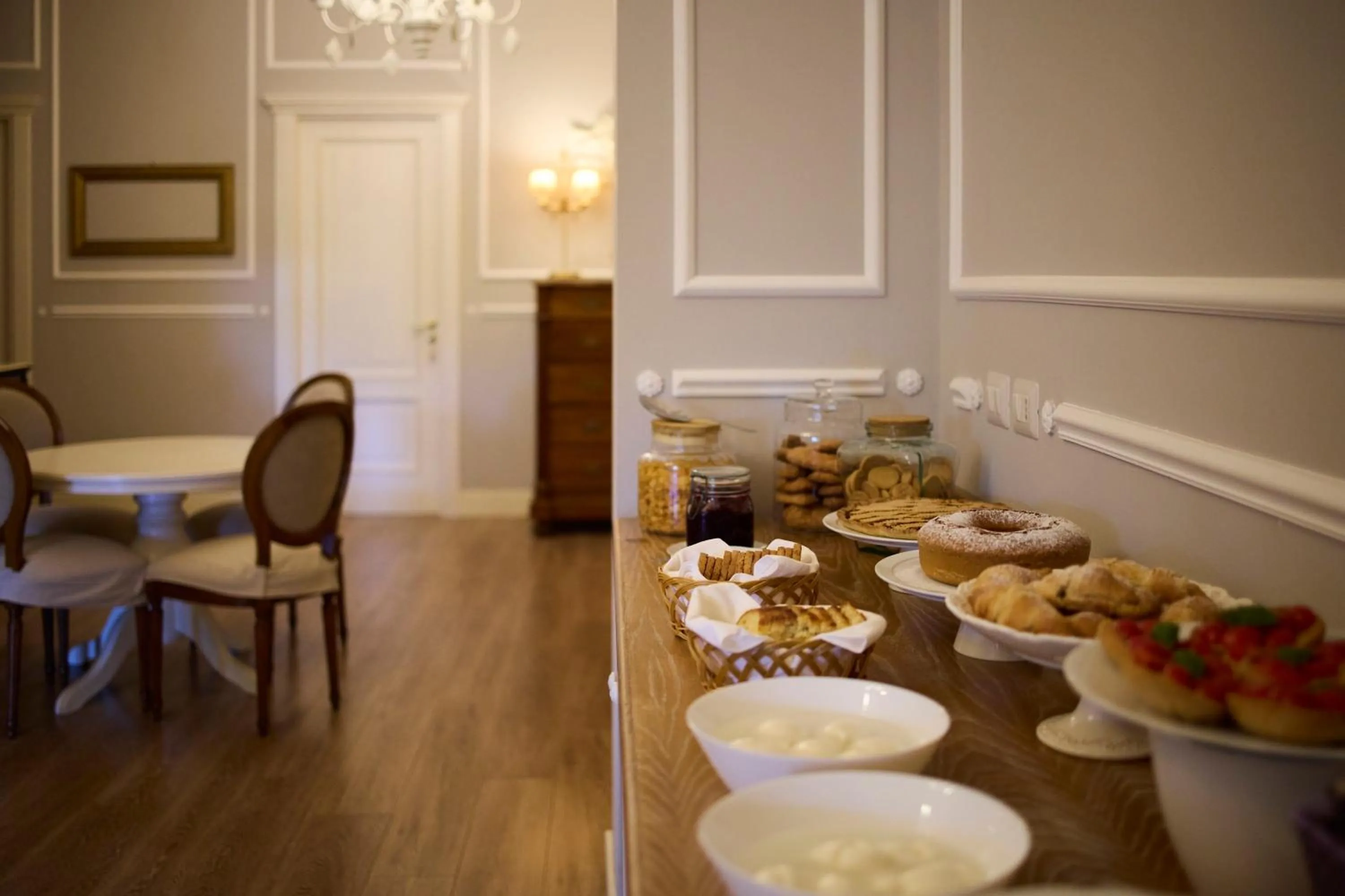 Breakfast in B&B Le Bianche