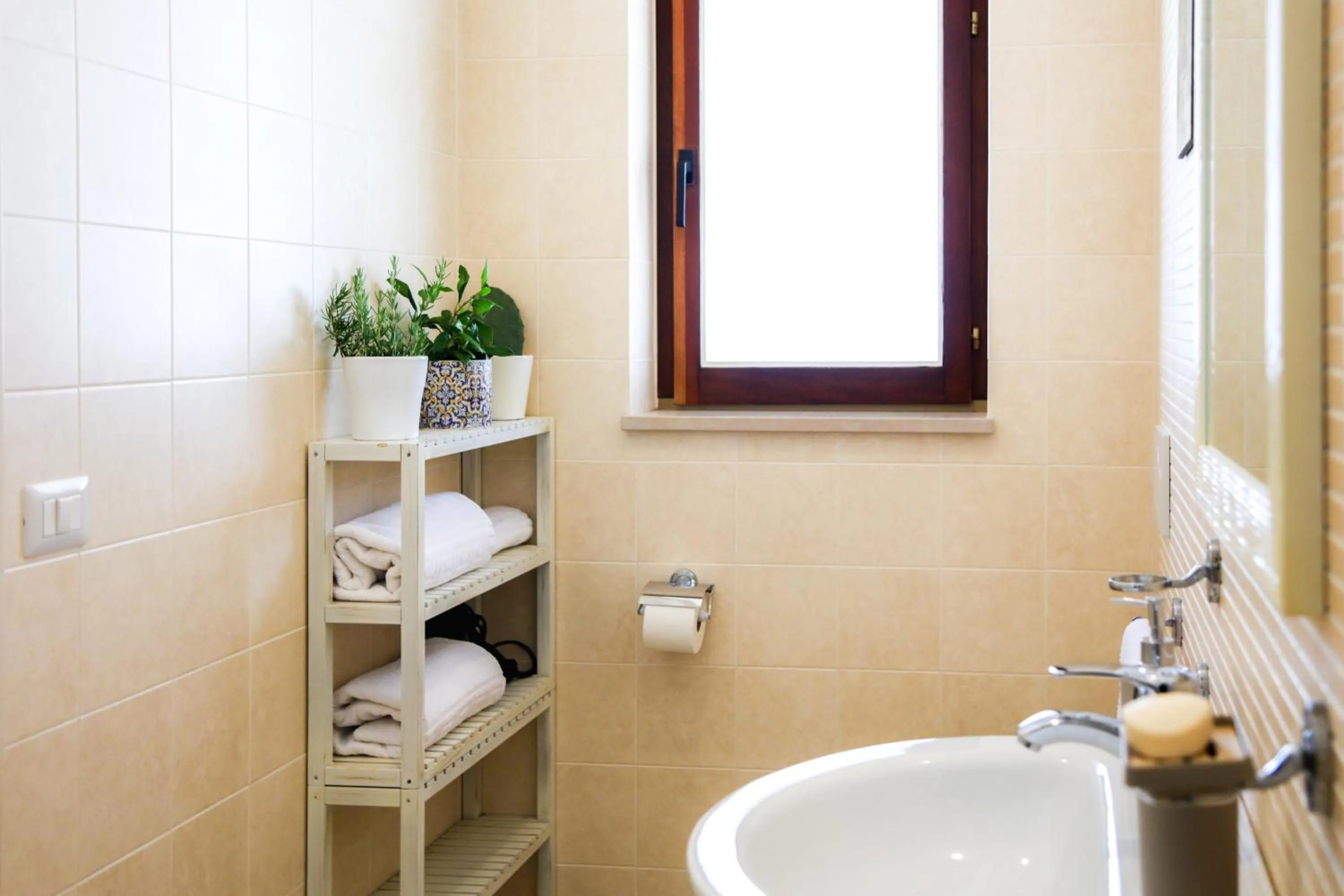 Toilet in B&B Le Bianche