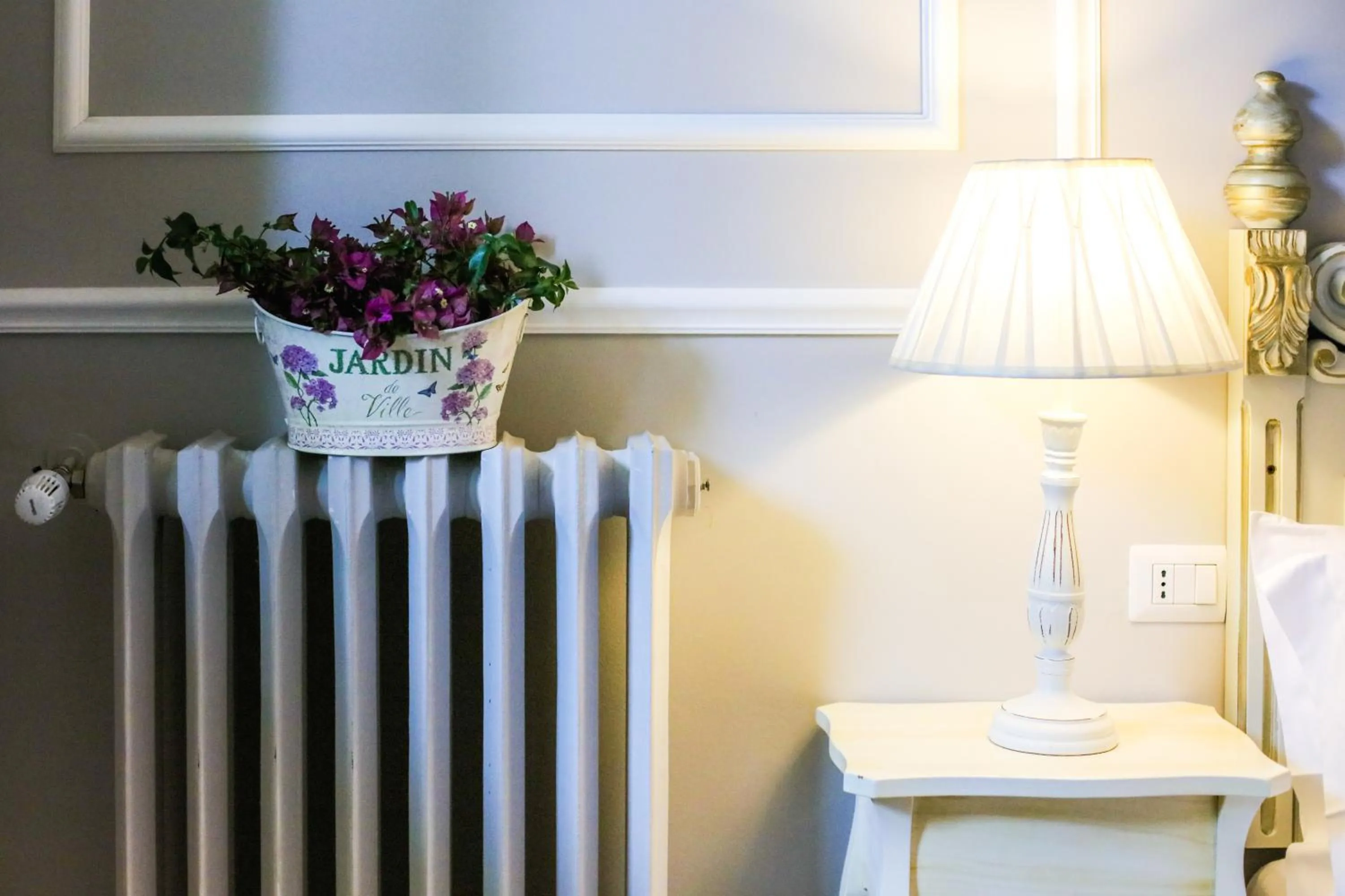 Decorative detail in B&B Le Bianche