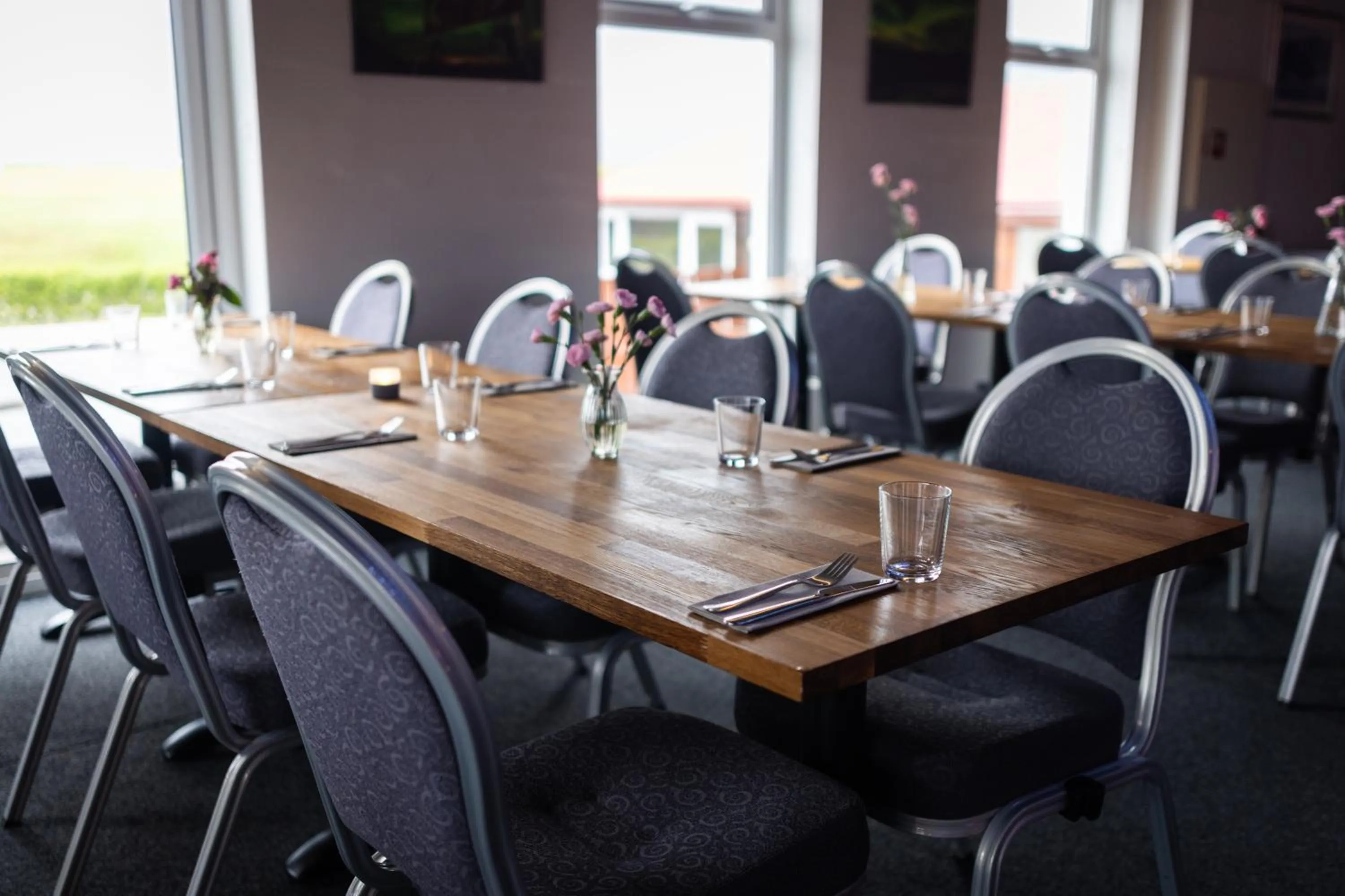 Restaurant/places to eat in Hotel Laxarbakki