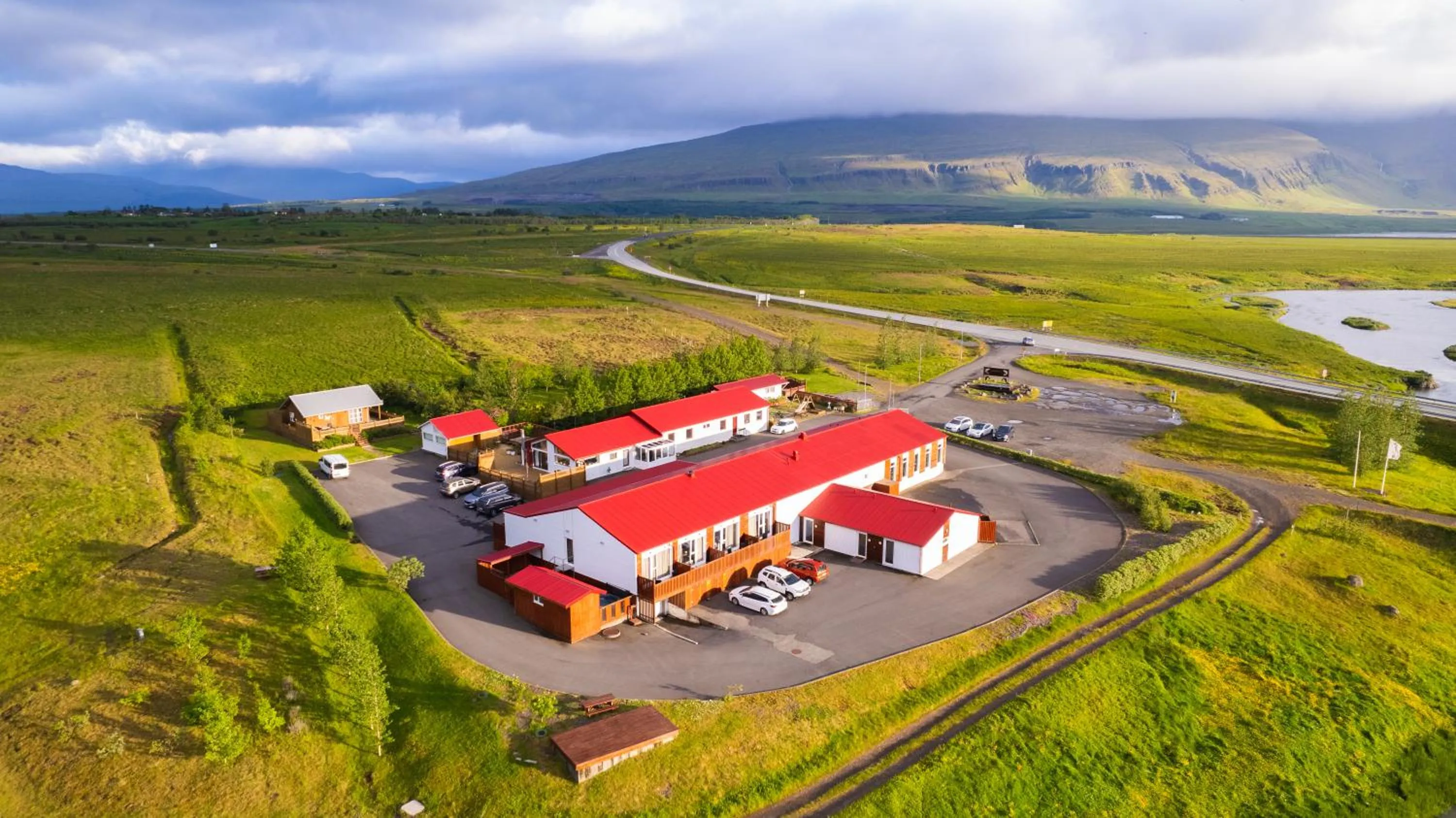 Property building in Hotel Laxarbakki