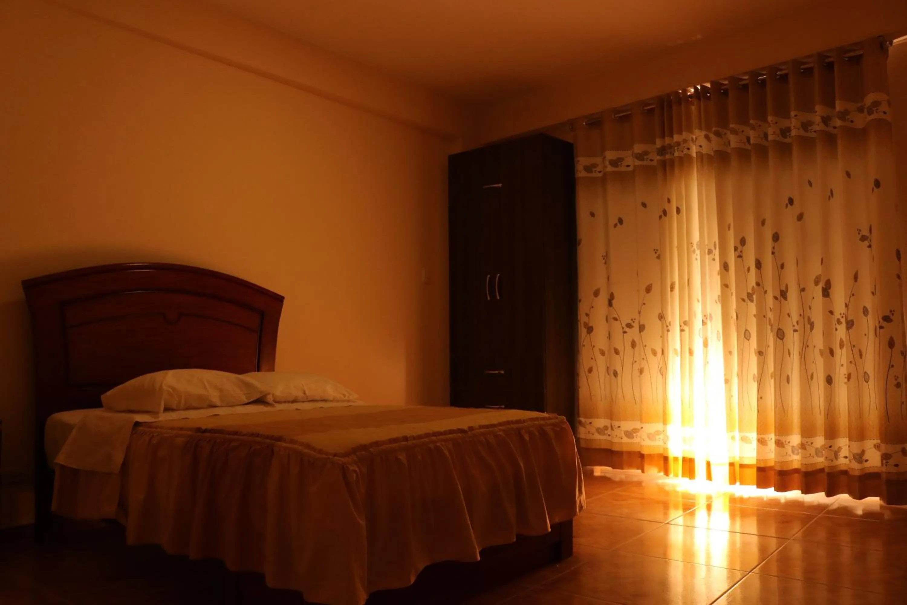 Bedroom, Bed in hotel el parral suite