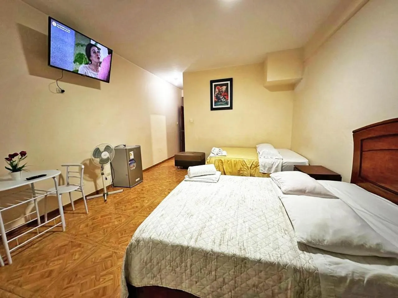 Bed in hotel el parral suite