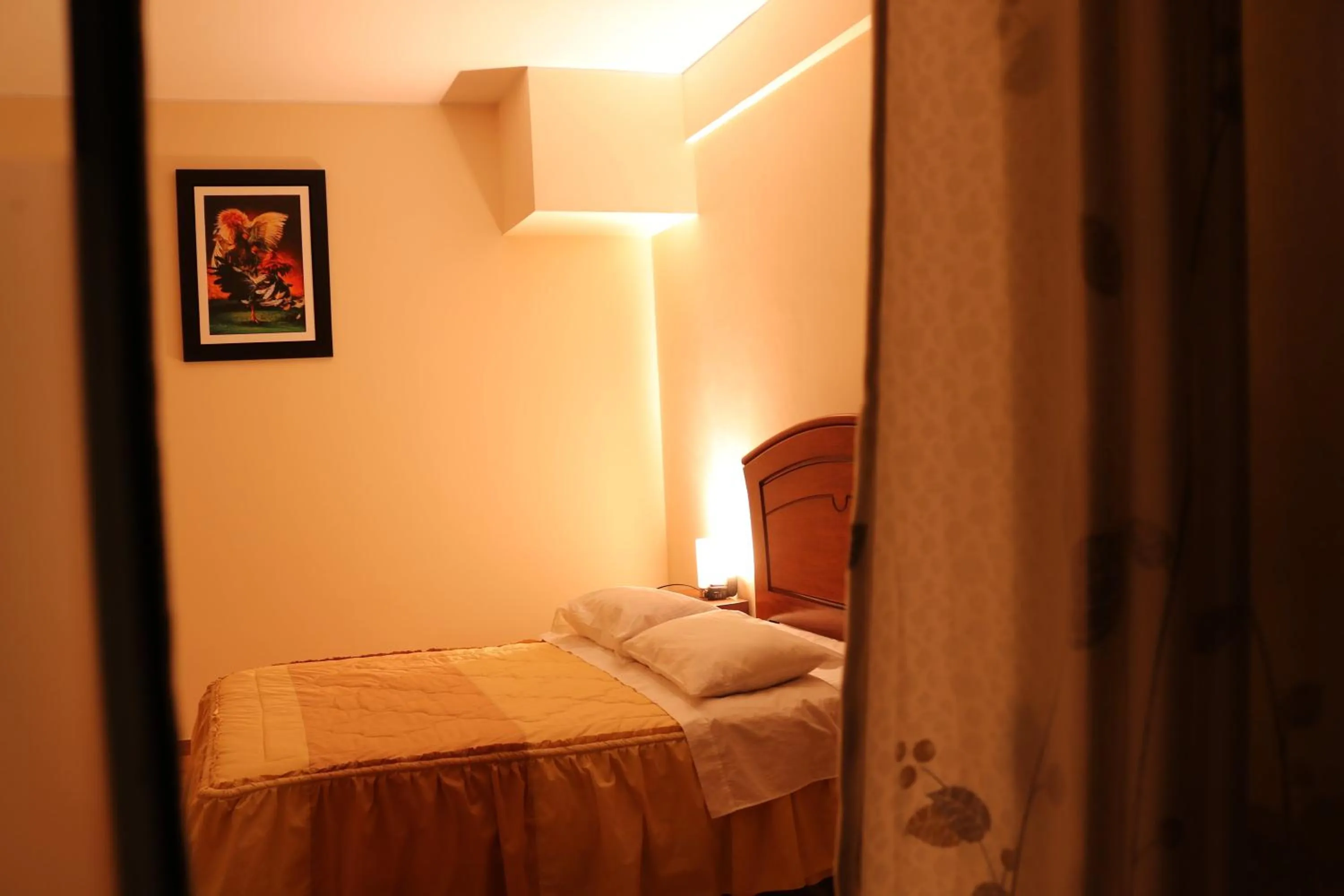 Bed in hotel el parral suite