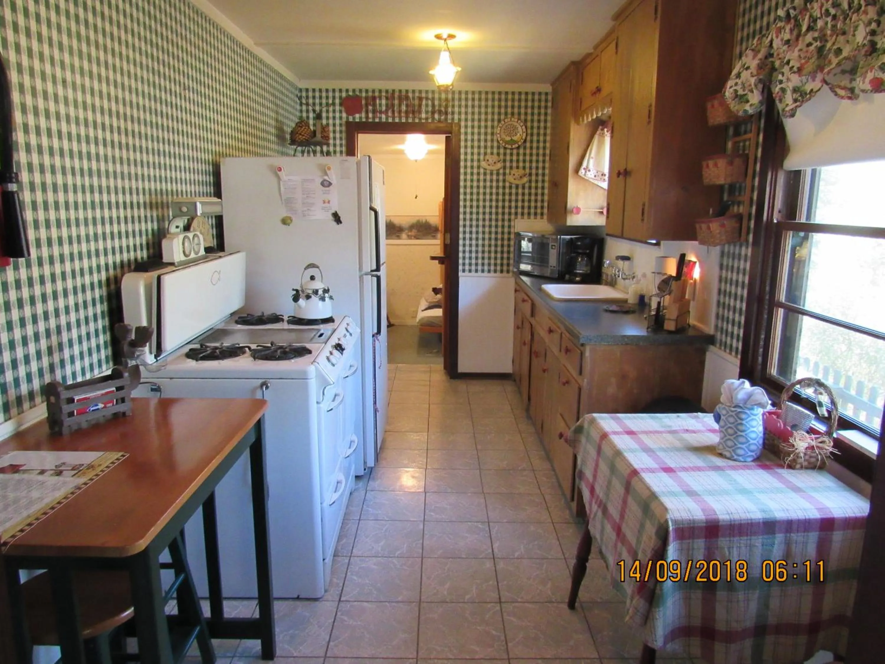 Kitchen or kitchenette in Apple Bear Cabin