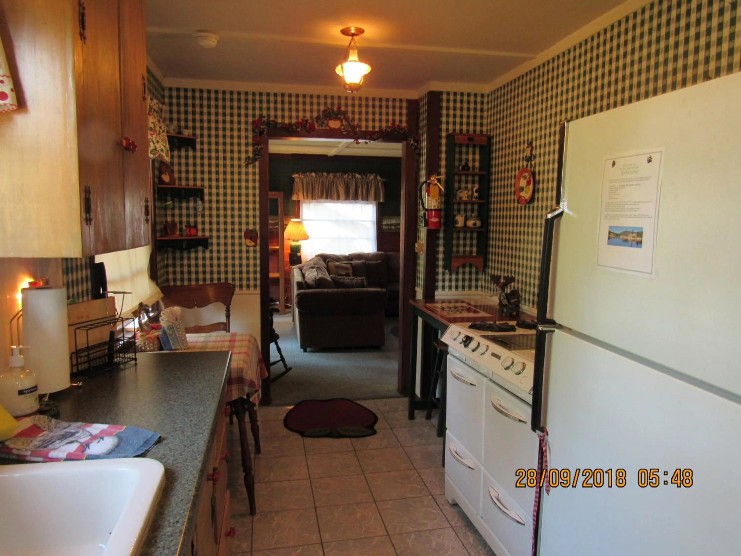Kitchen or kitchenette in Apple Bear Cabin