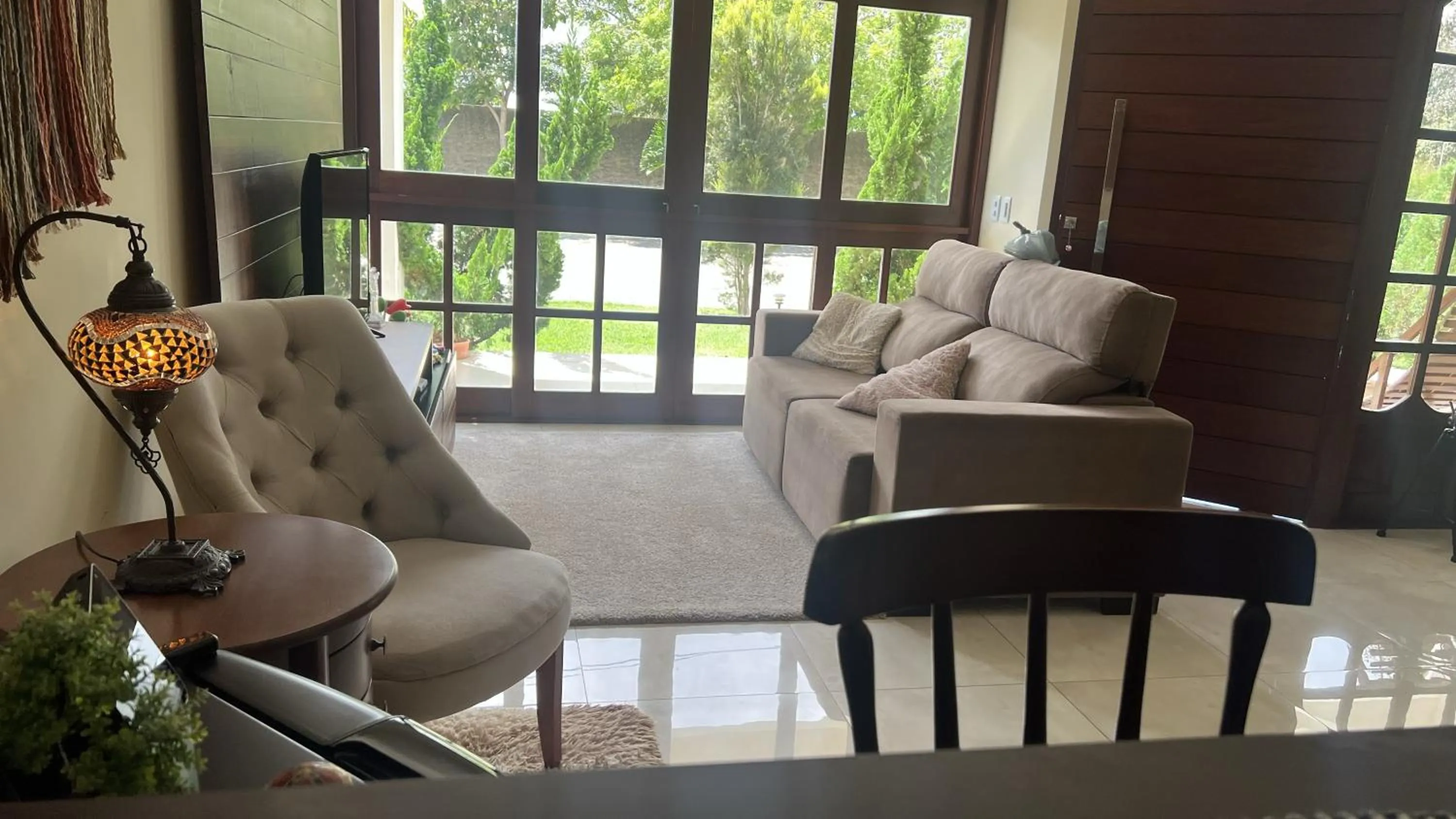 Living room in Casa Retrô Chique Bananeiras - Cond Yes Banana