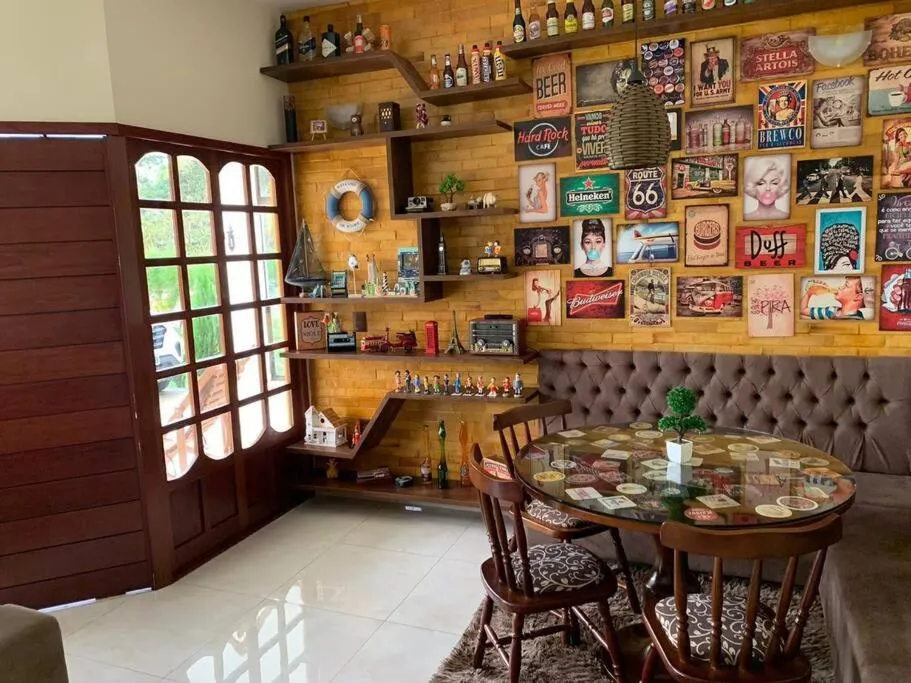 Seating area in Casa Retrô Chique Bananeiras - Cond Yes Banana