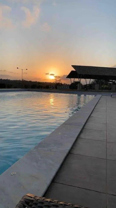 Swimming pool in Casa Retrô Chique Bananeiras - Cond Yes Banana