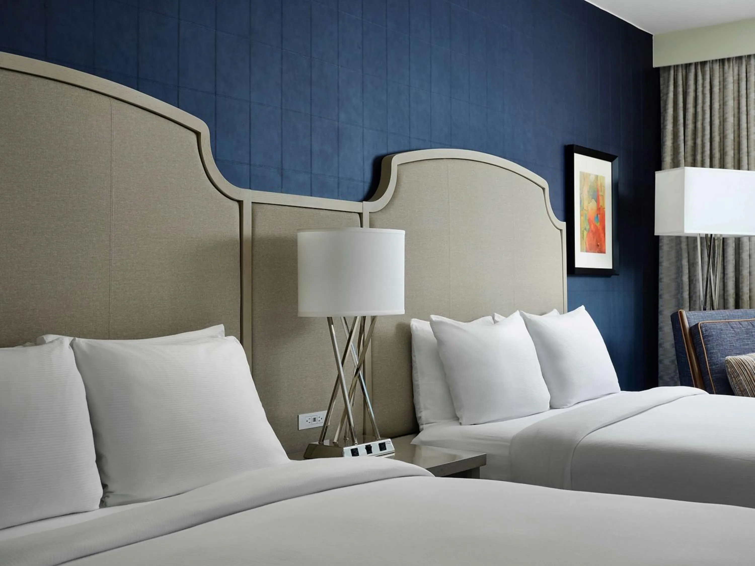 Bed in DoubleTree by Hilton Hotel Nashville Downtown