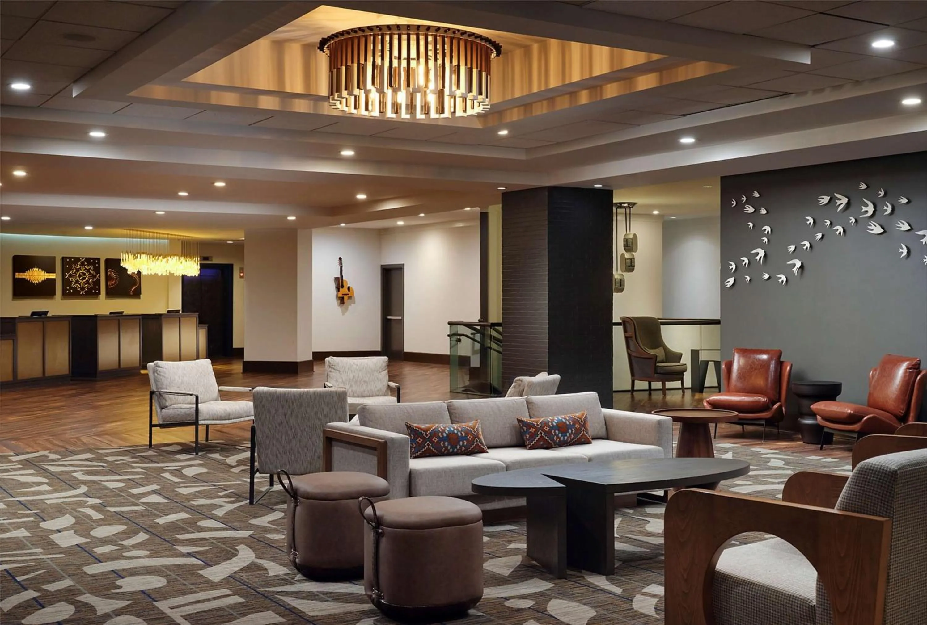 Lobby or reception in DoubleTree by Hilton Hotel Nashville Downtown