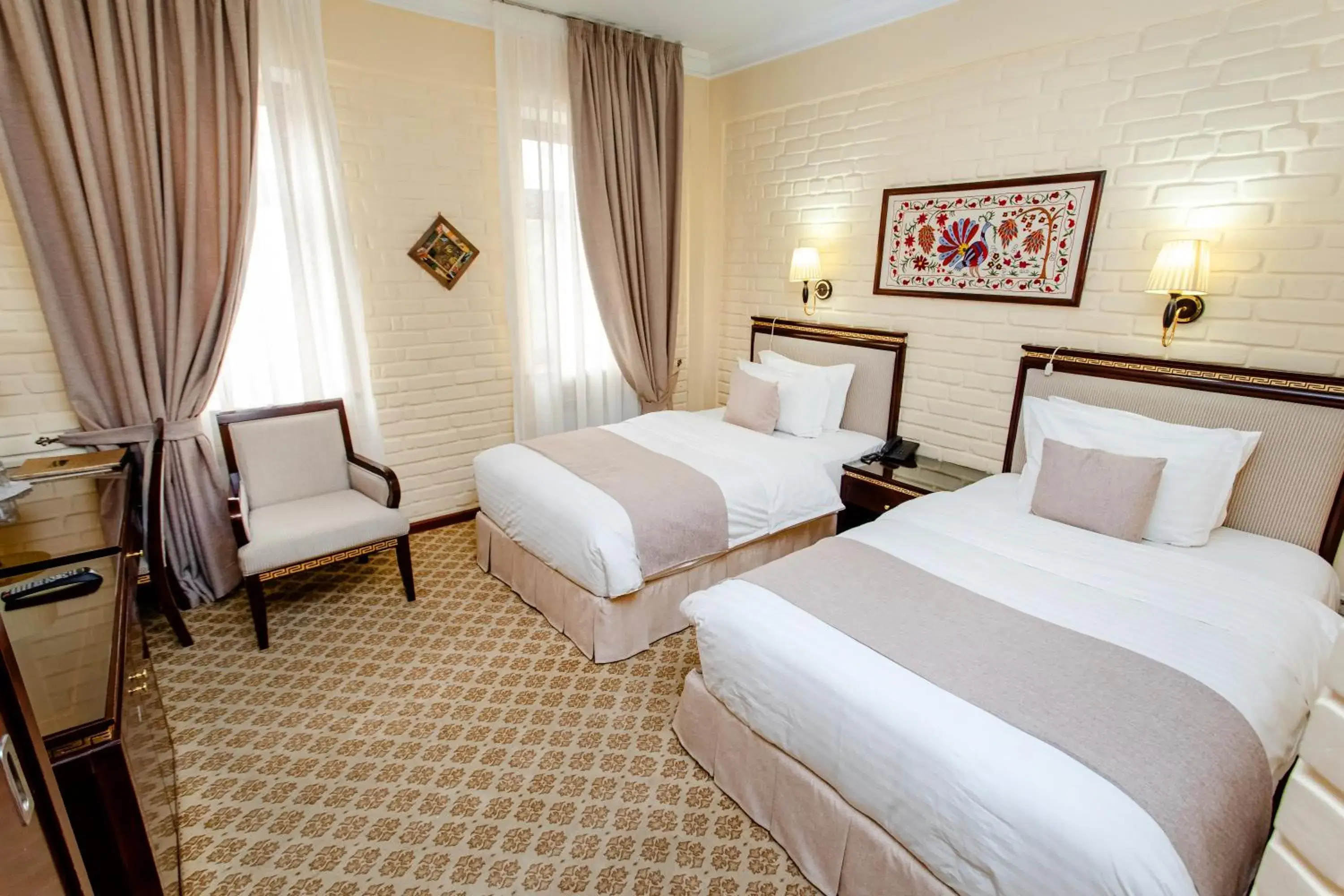 Double or Twin Room in Hotel Grand Samarkand Superior - A Double or Twin Room in Hotel Grand Samarkand Superior - A