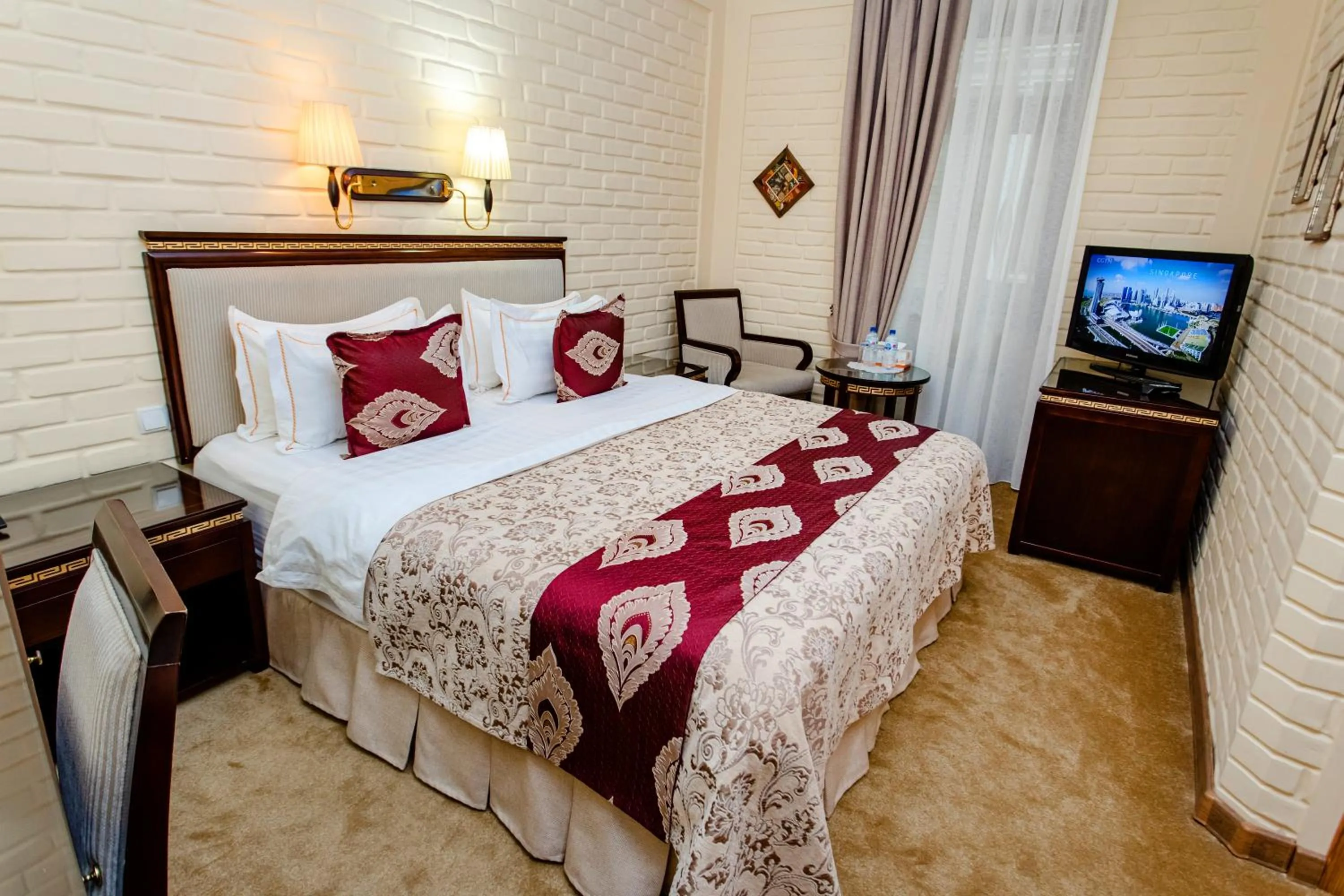 Photo of the whole room, Bed in Hotel Grand Samarkand Superior - A
