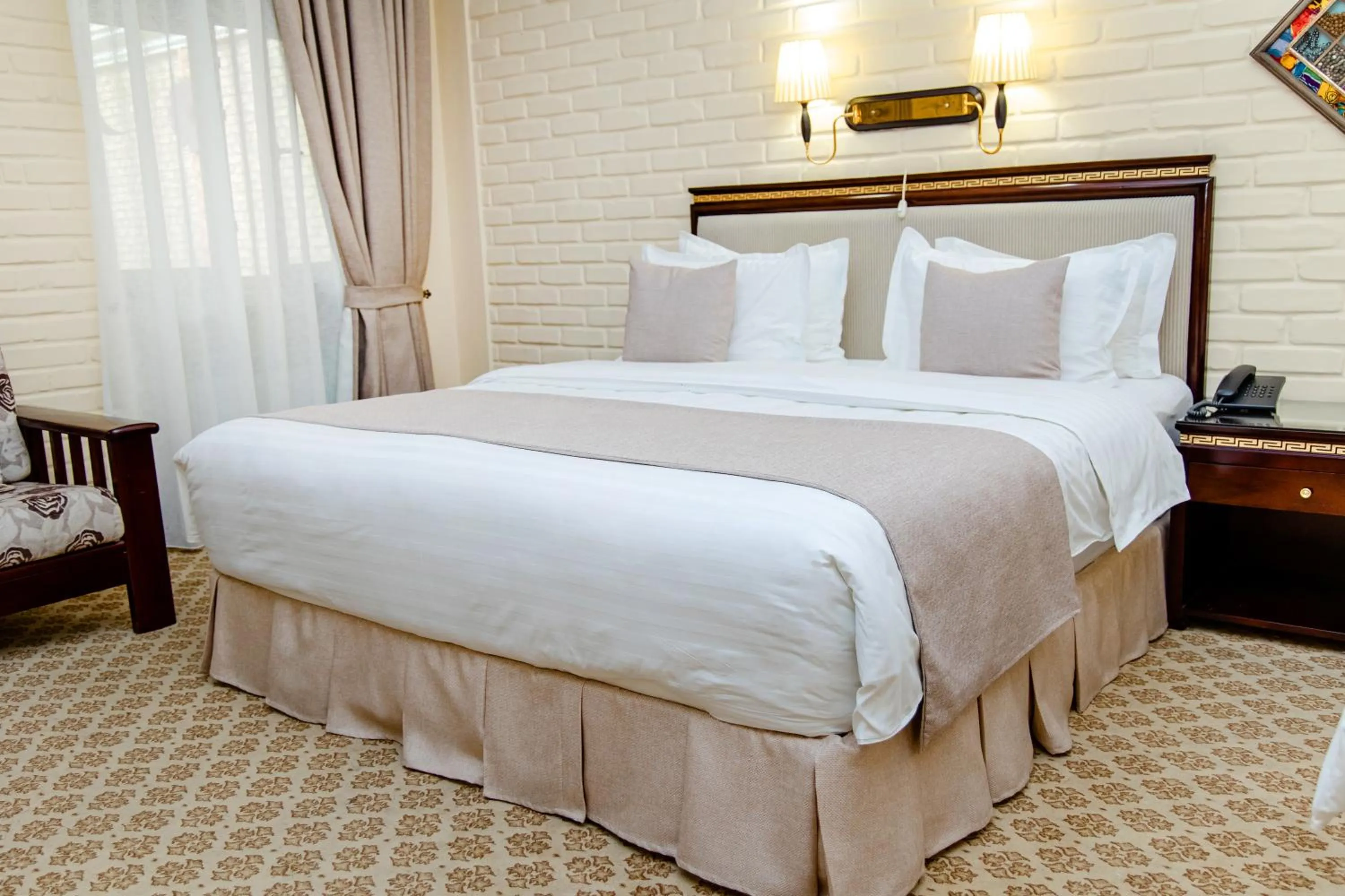Bed in Hotel Grand Samarkand Superior - A