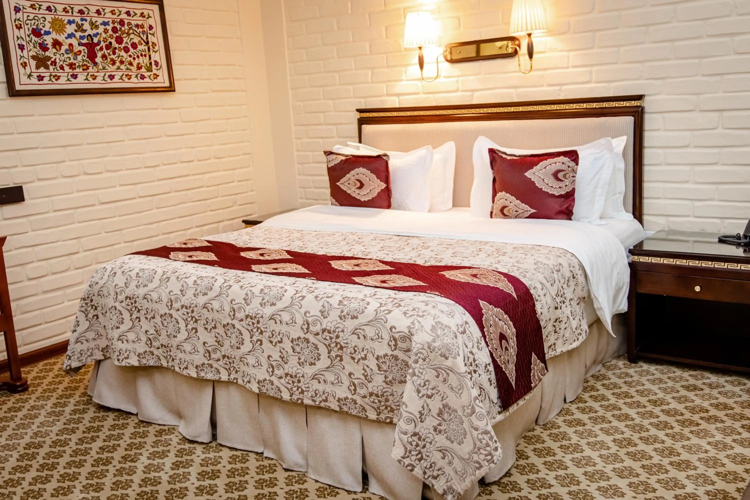 Photo of the whole room, Bed in Hotel Grand Samarkand Superior - A