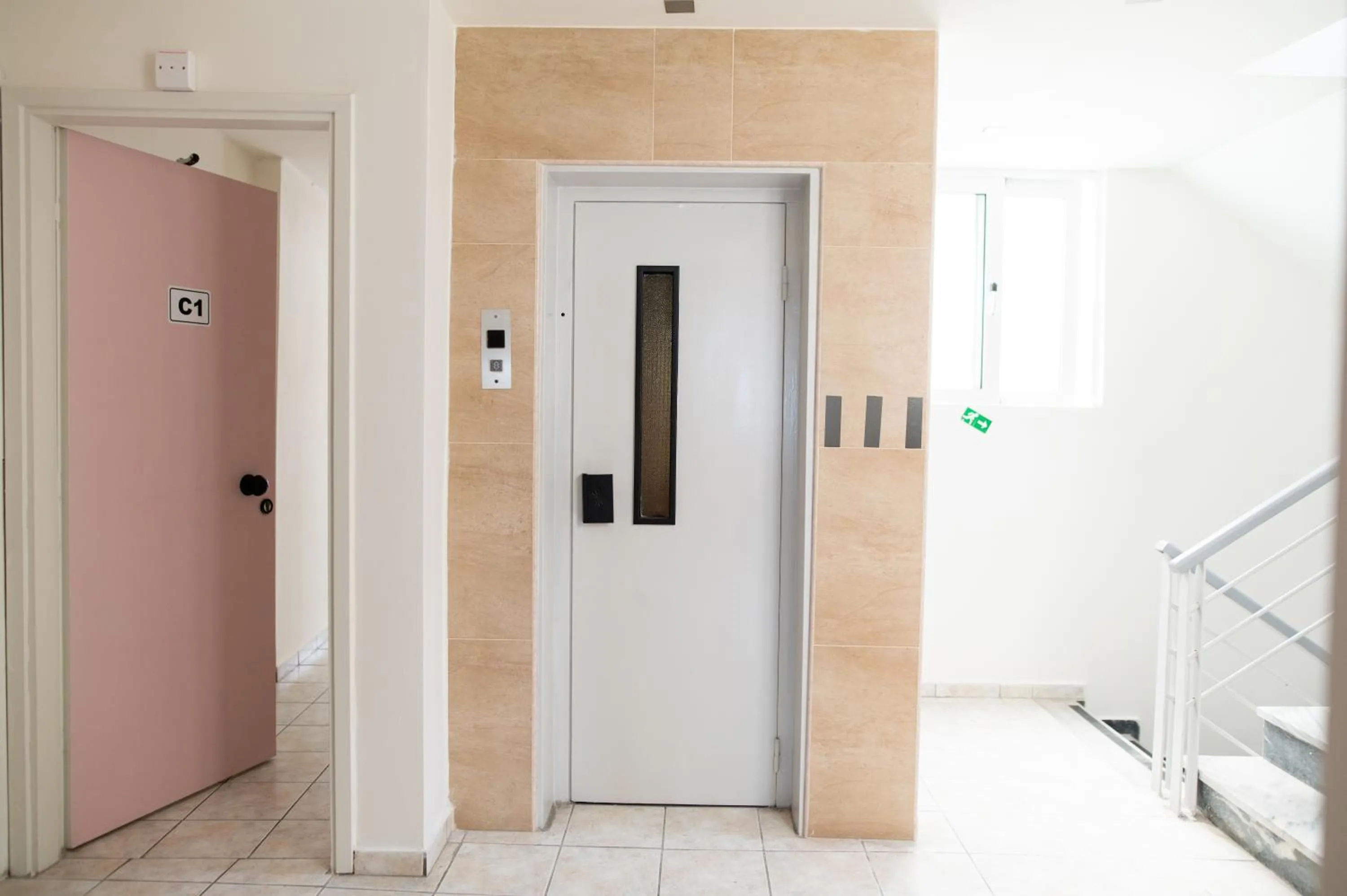 elevator in Achilleas Hotel Apartments