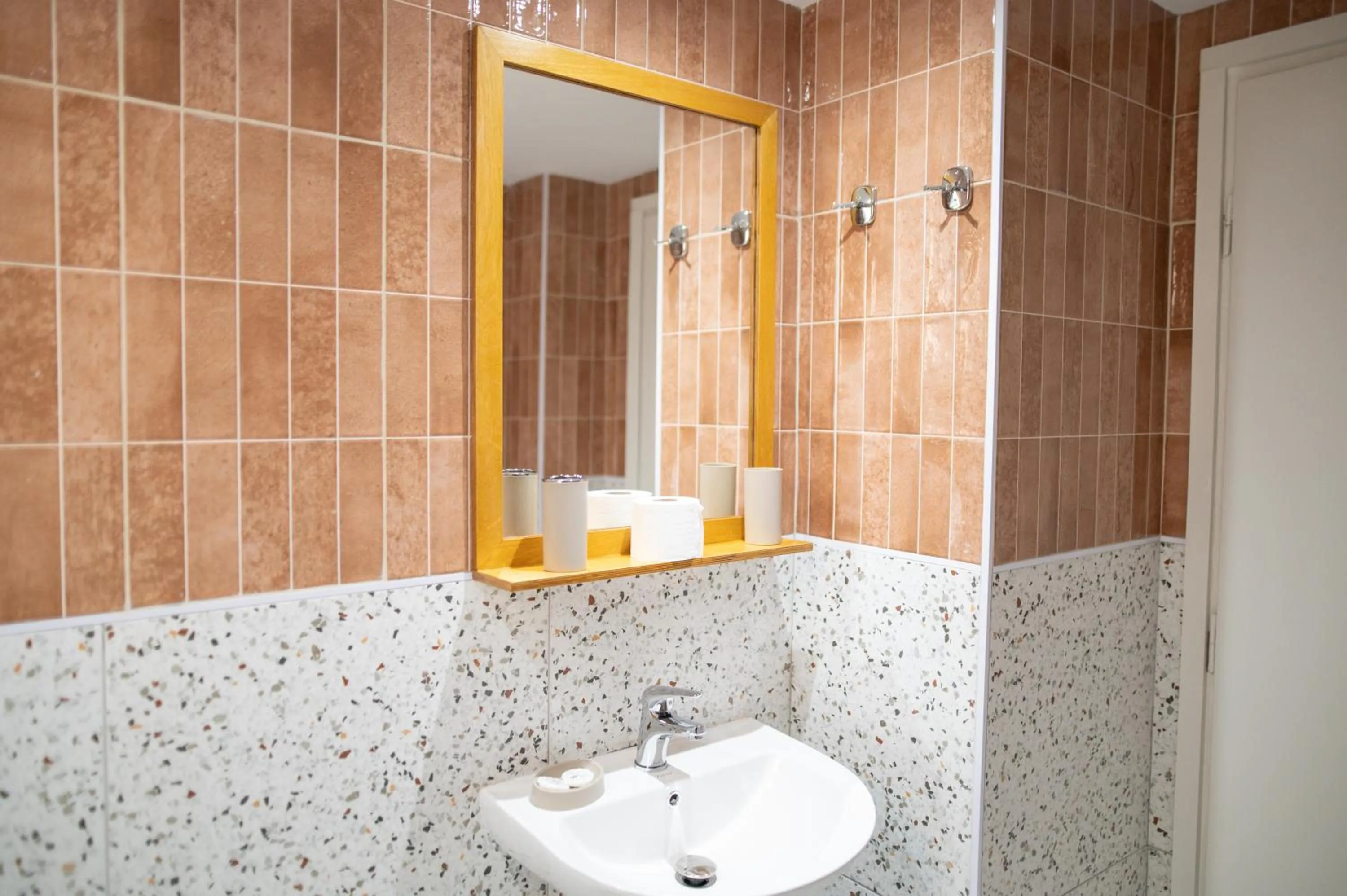 Shower in Achilleas Hotel Apartments