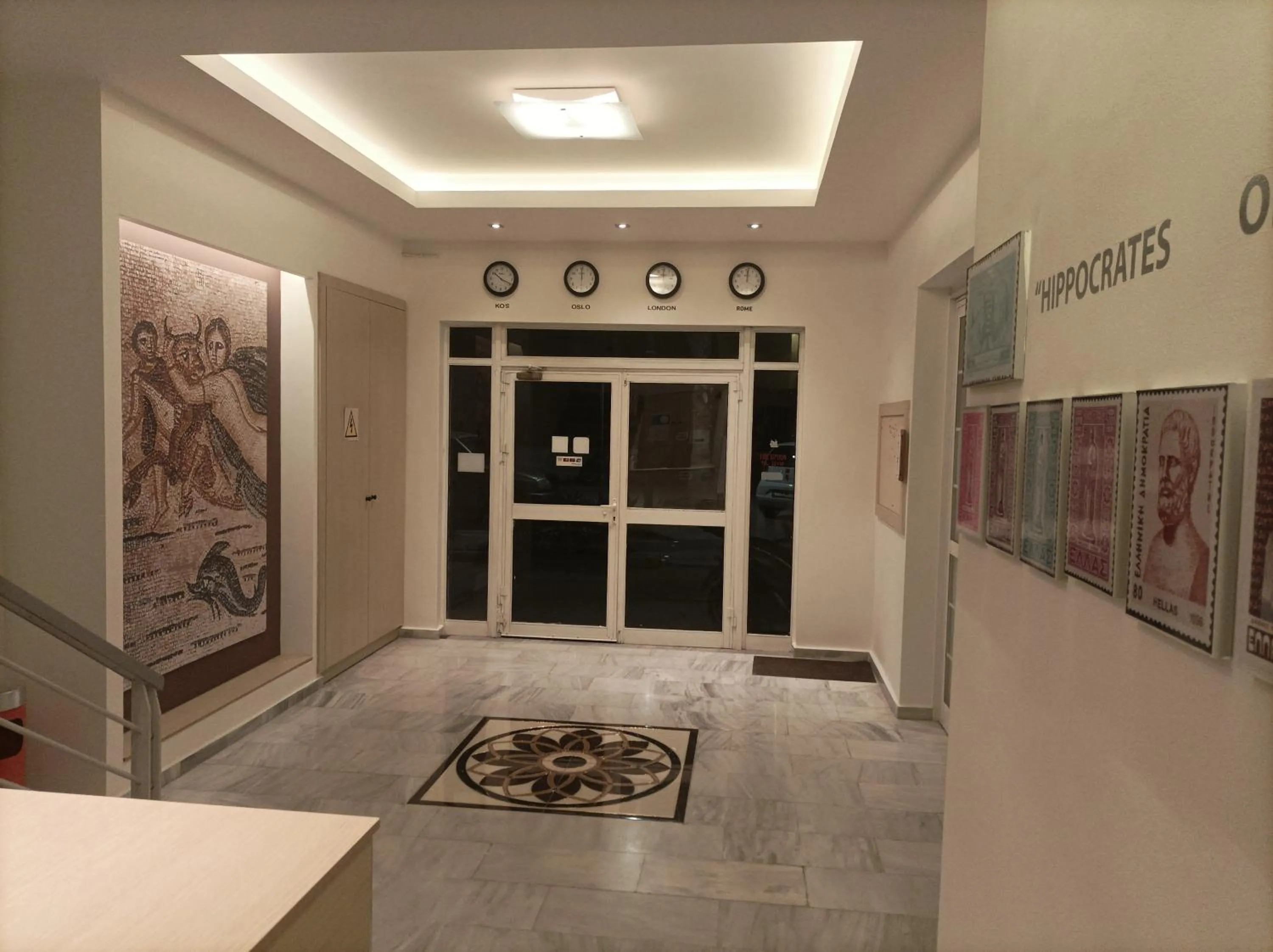 Lobby or reception in Achilleas Hotel Apartments