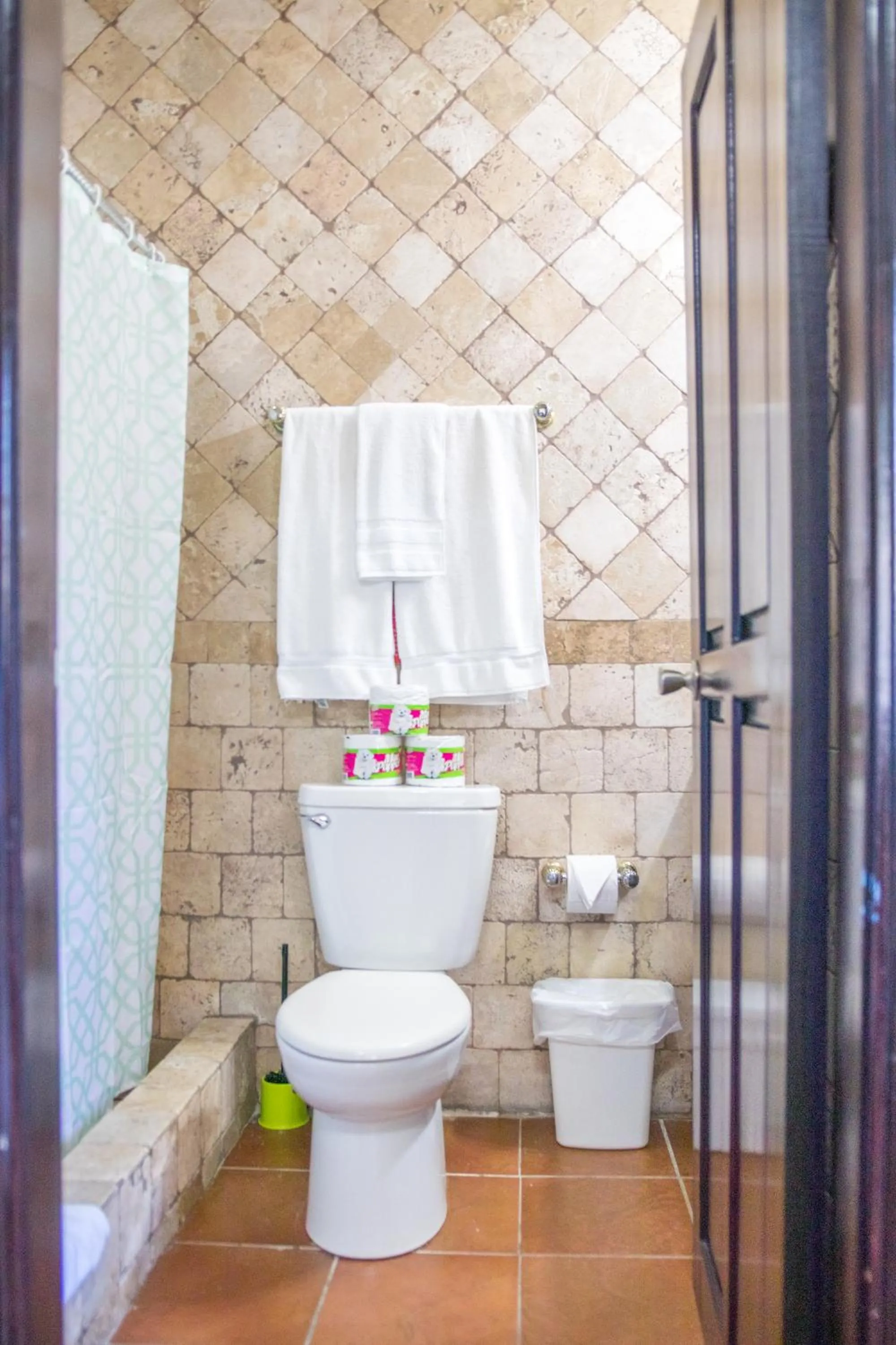 Shower in West End Dive Resort