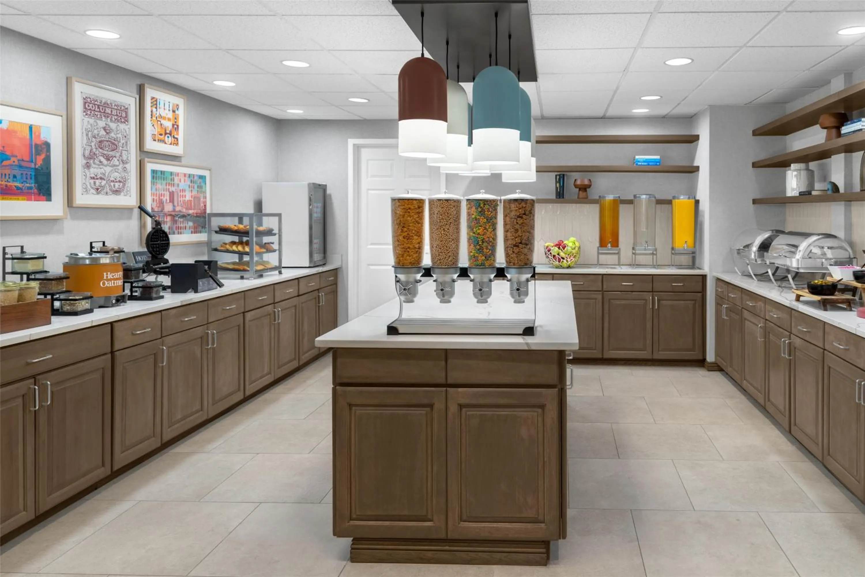Breakfast in Homewood Suites Columbus - Airport