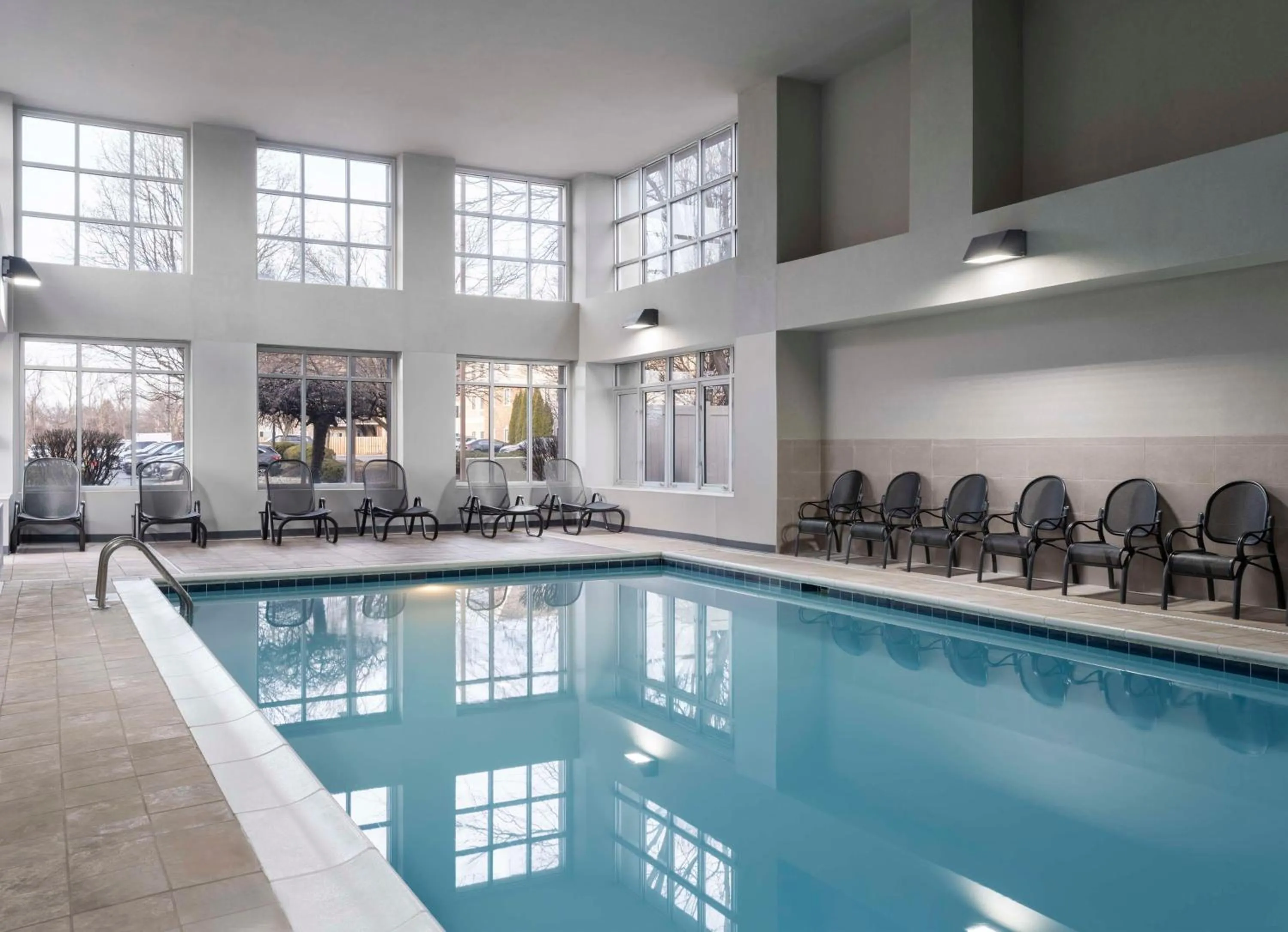 Pool view in Homewood Suites Columbus - Airport