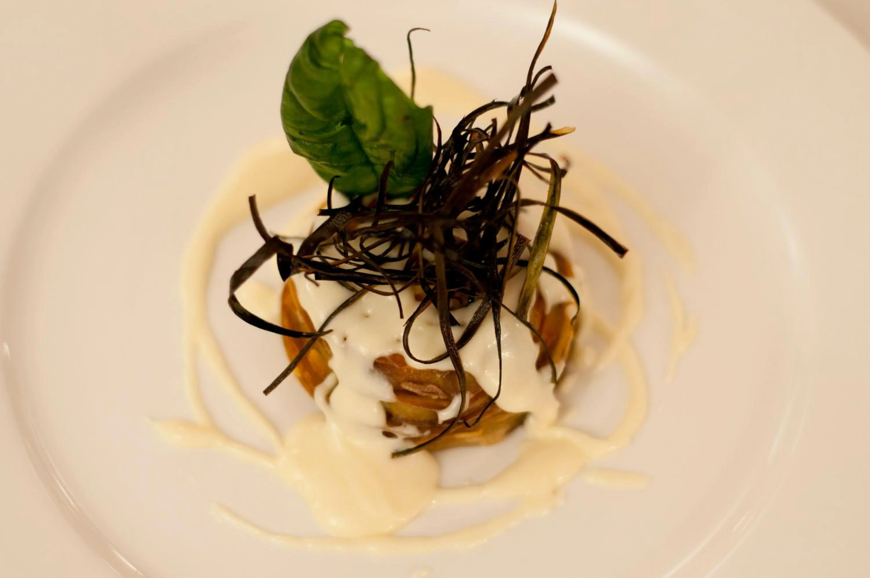 Food close-up in Queen Hotel