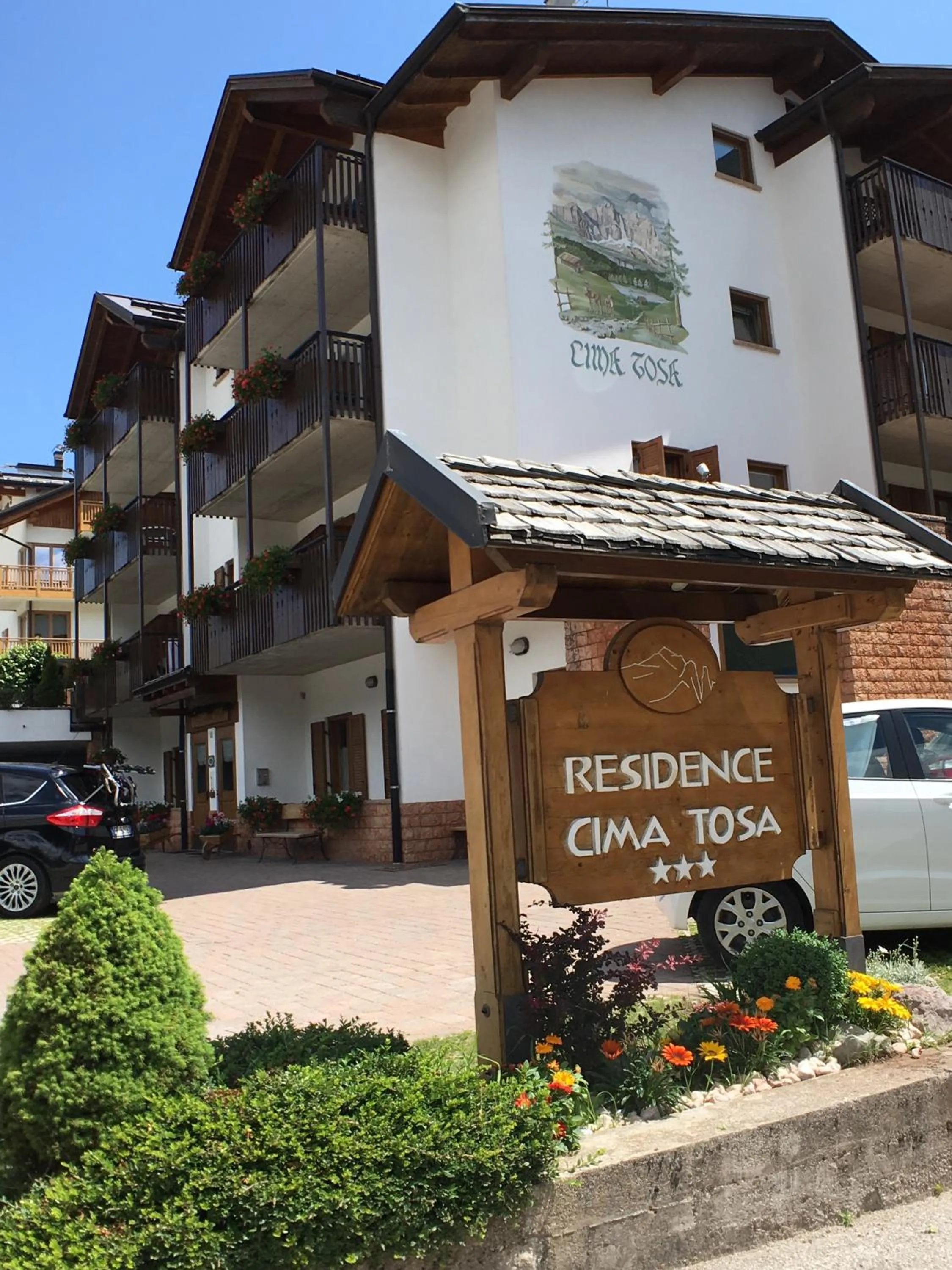 Property building in Residence Cima Tosa