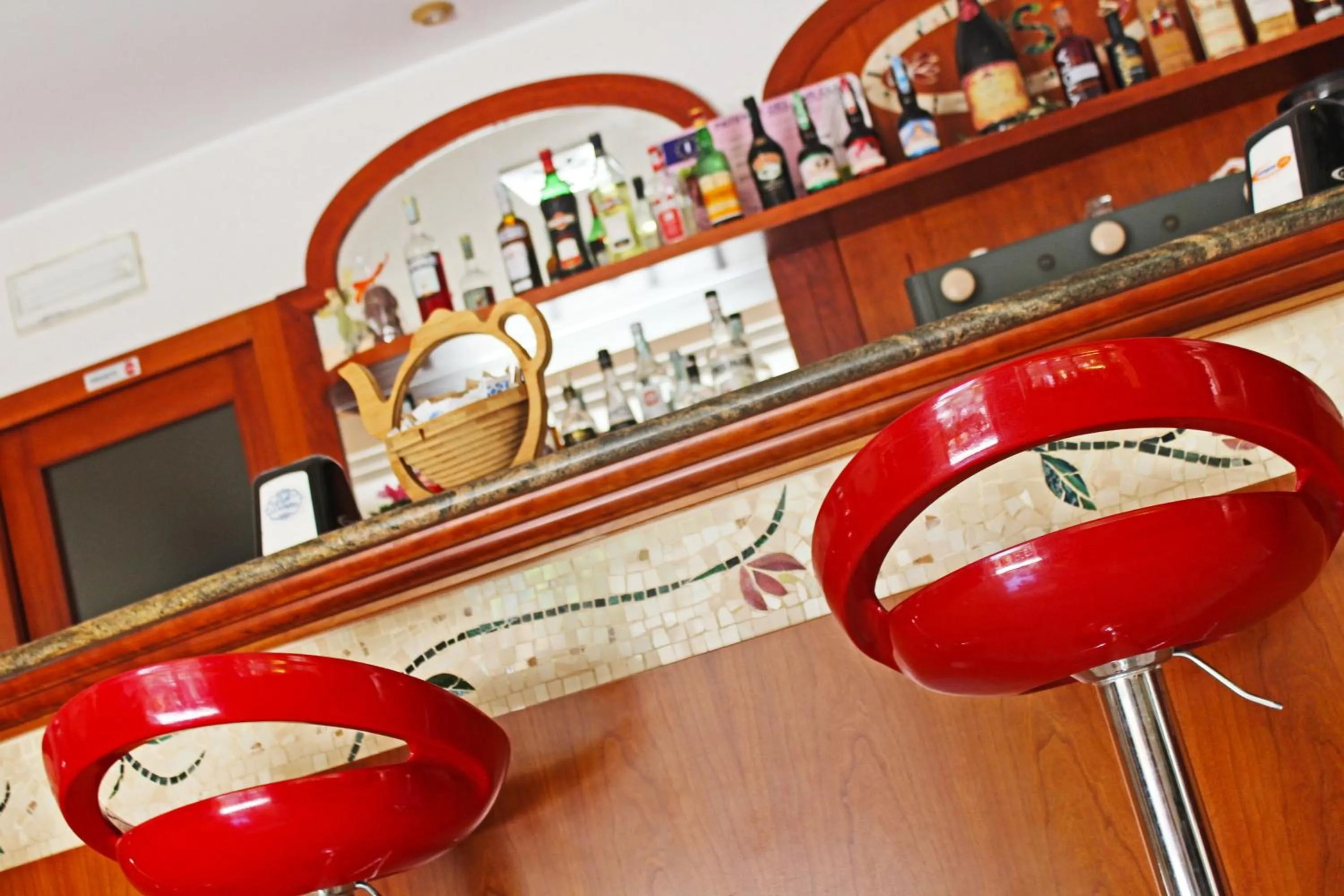 Lounge or bar in Hotel Silvia