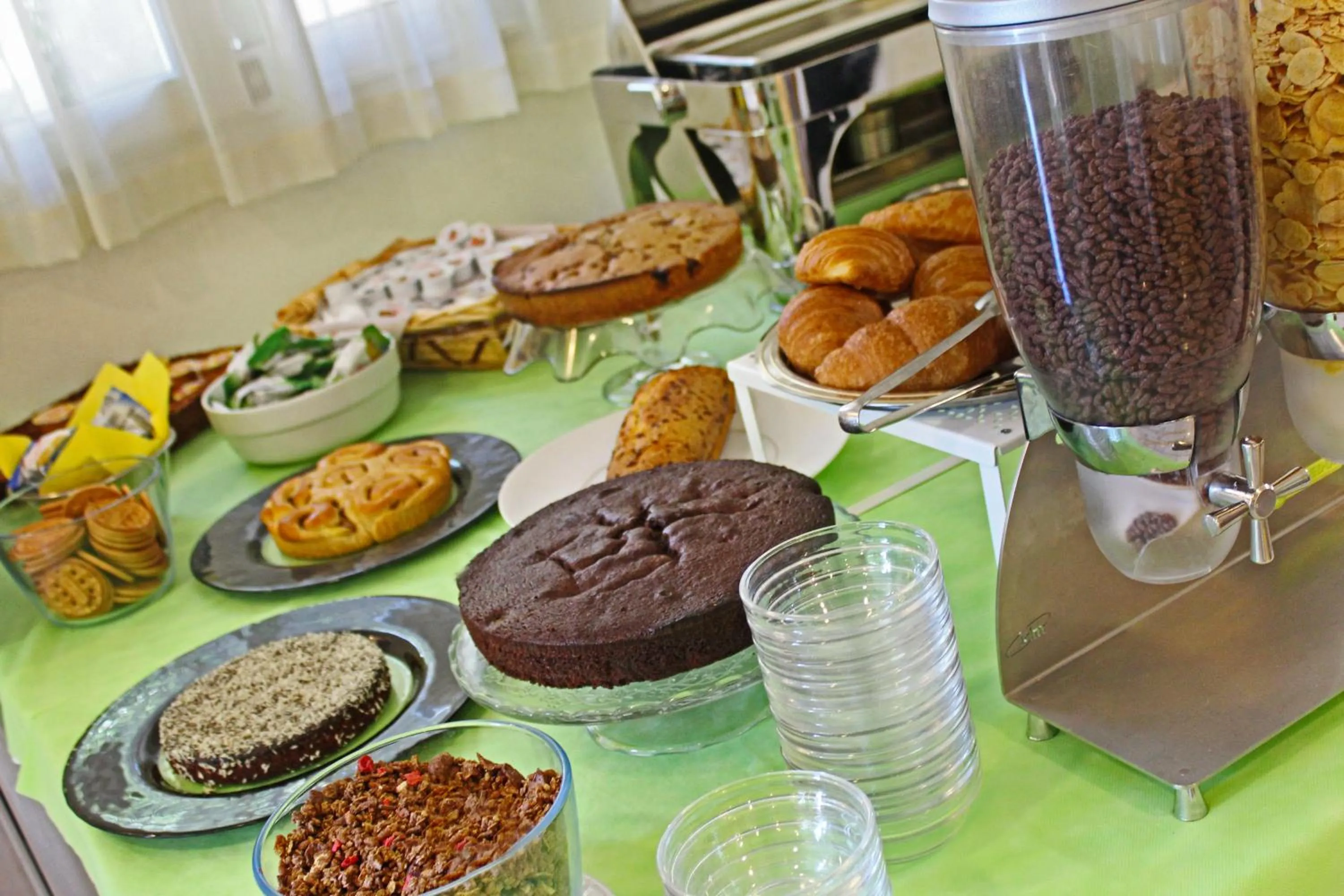 Buffet breakfast in Hotel Silvia