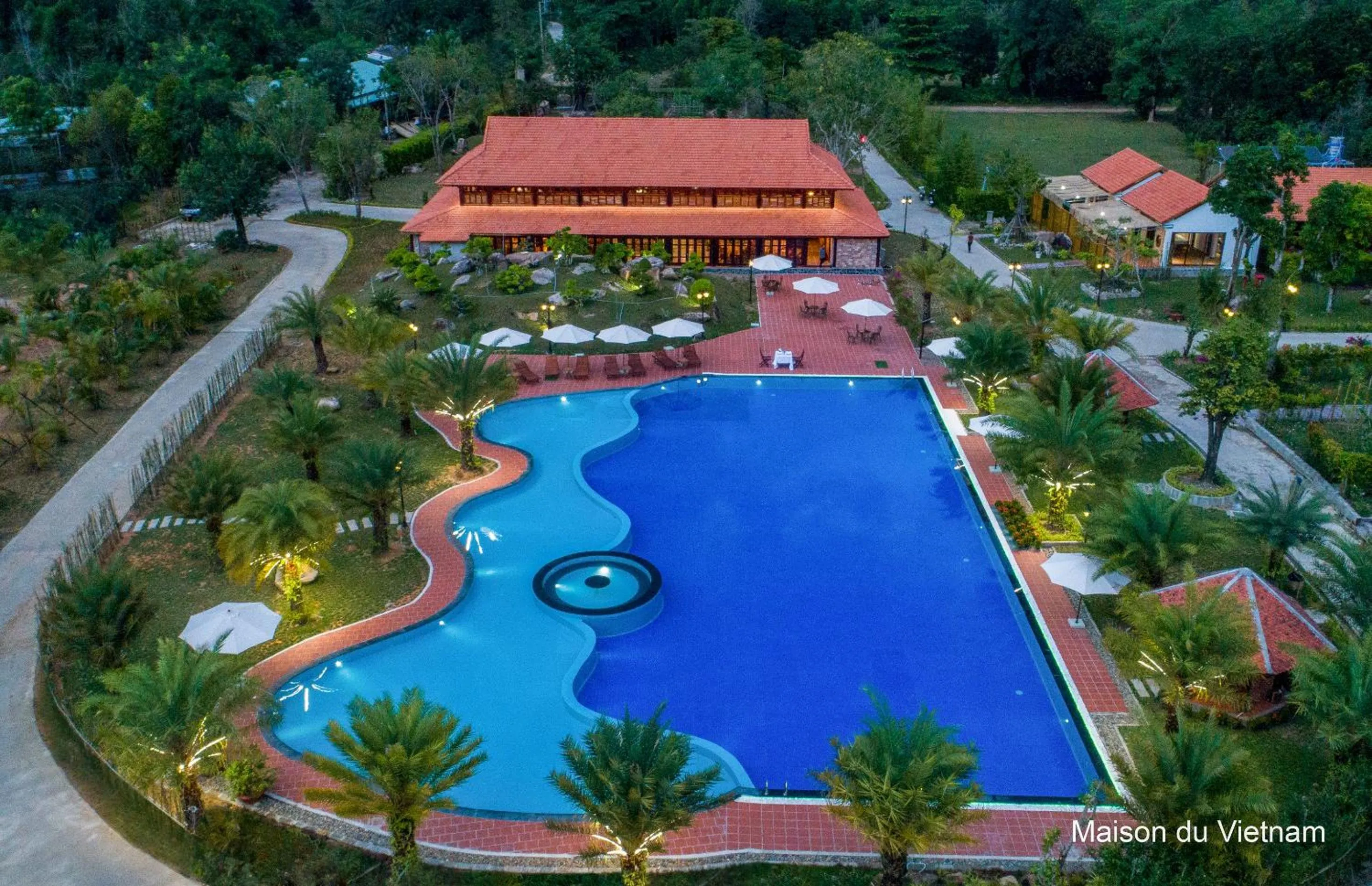 Bird's eye view in Maison Du VietNam Resort & Spa