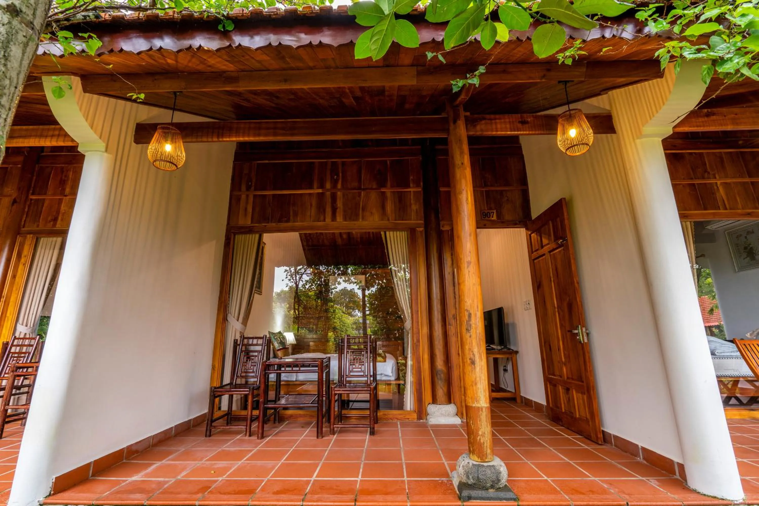 Bedroom in Maison Du VietNam Resort & Spa