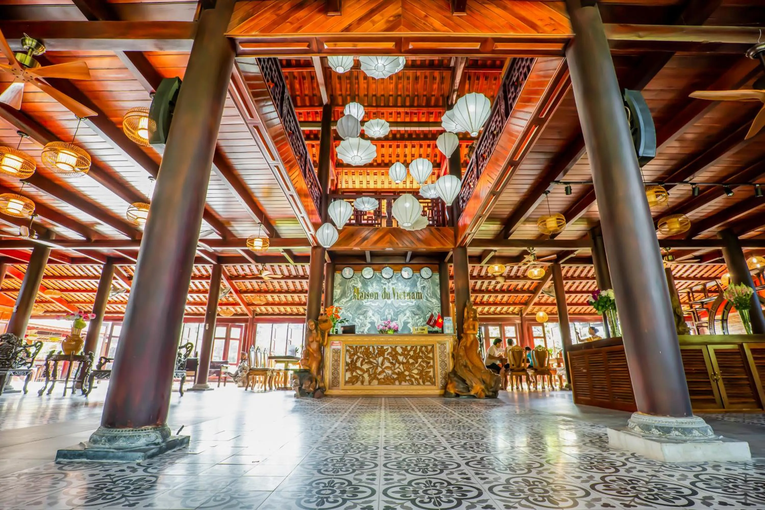 Lobby or reception in Maison Du VietNam Resort & Spa