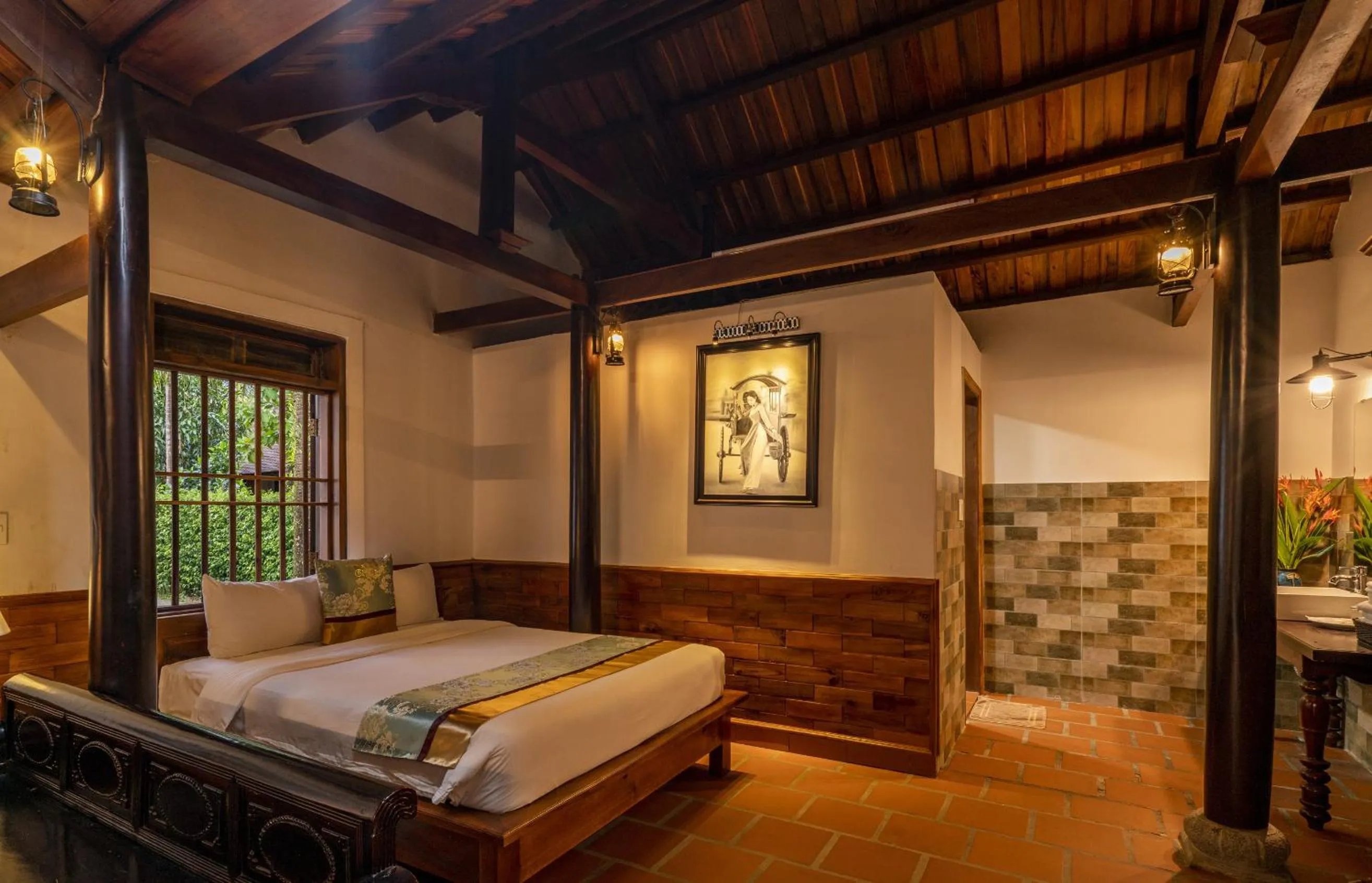 Bedroom, Bed in Maison Du VietNam Resort & Spa