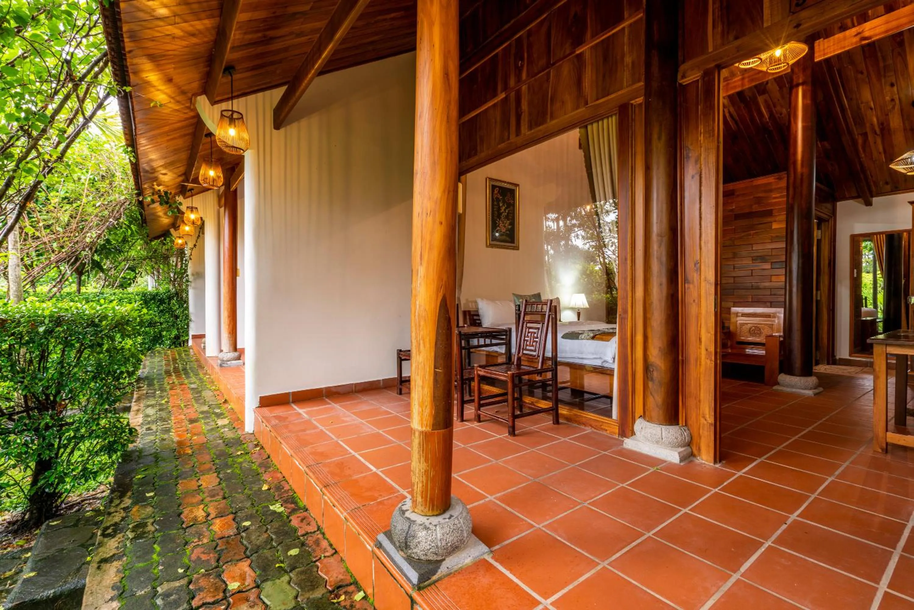 Living room in Maison Du VietNam Resort & Spa