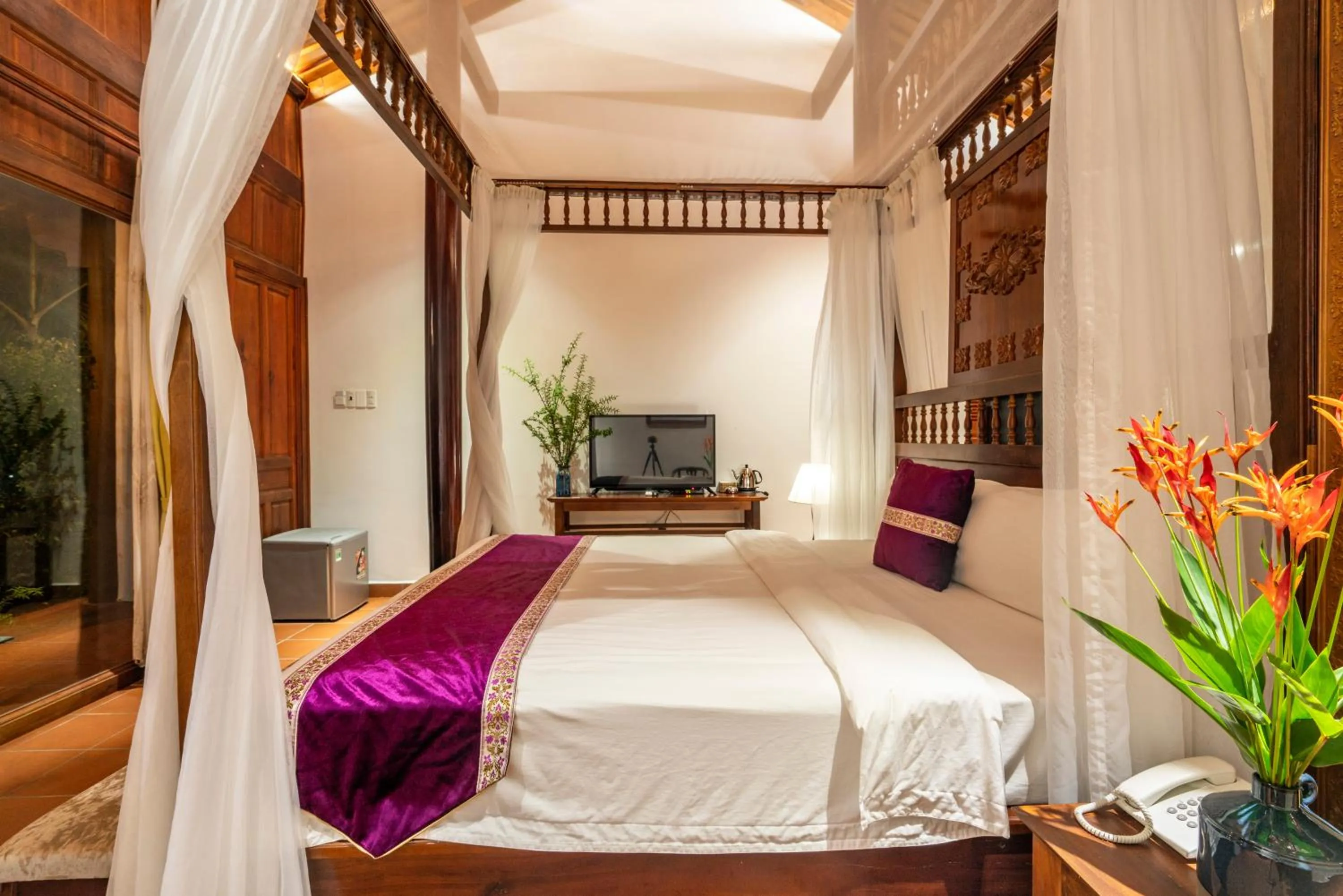 Bedroom, Bed in Maison Du VietNam Resort & Spa