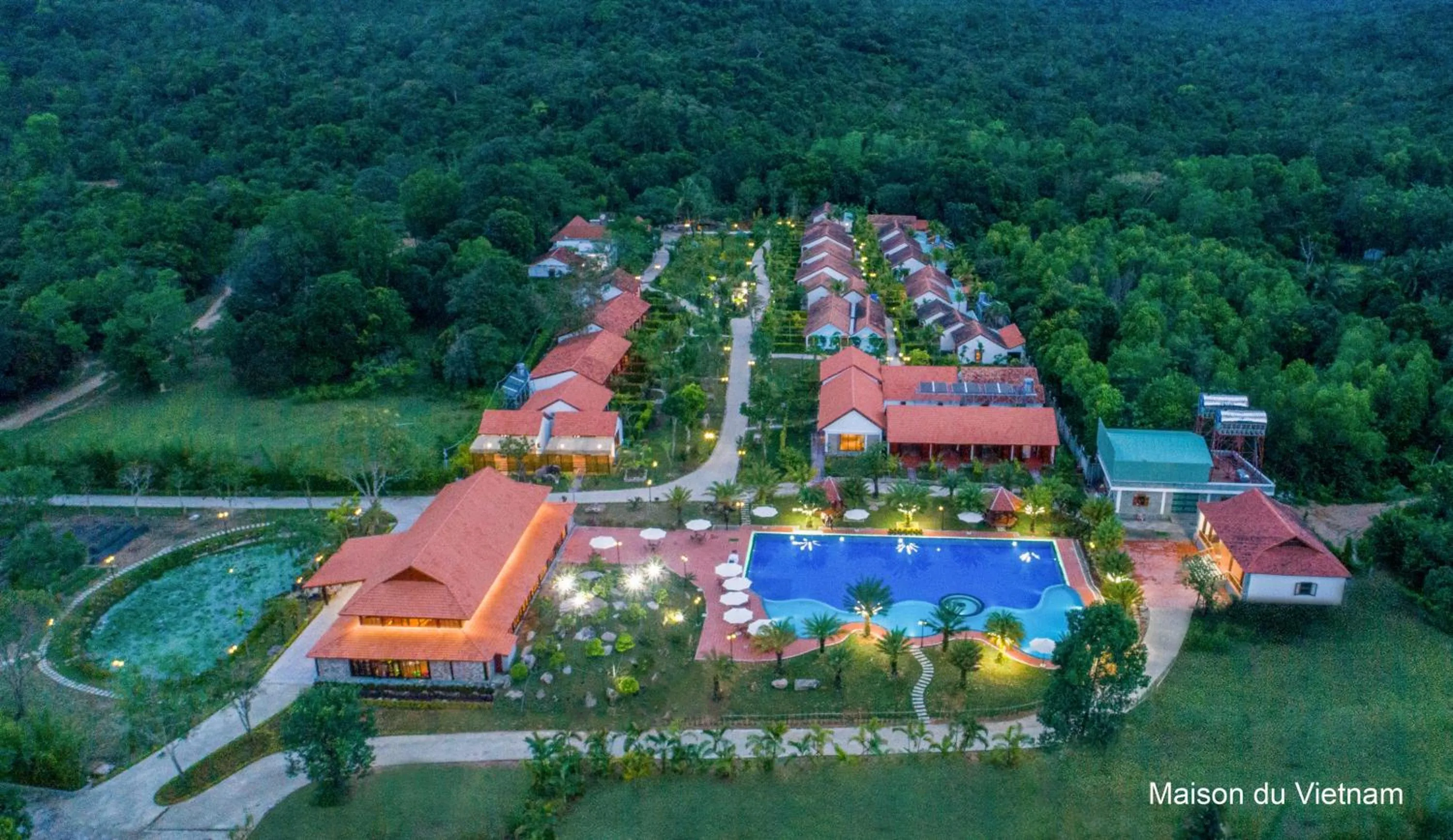 Natural landscape in Maison Du VietNam Resort & Spa